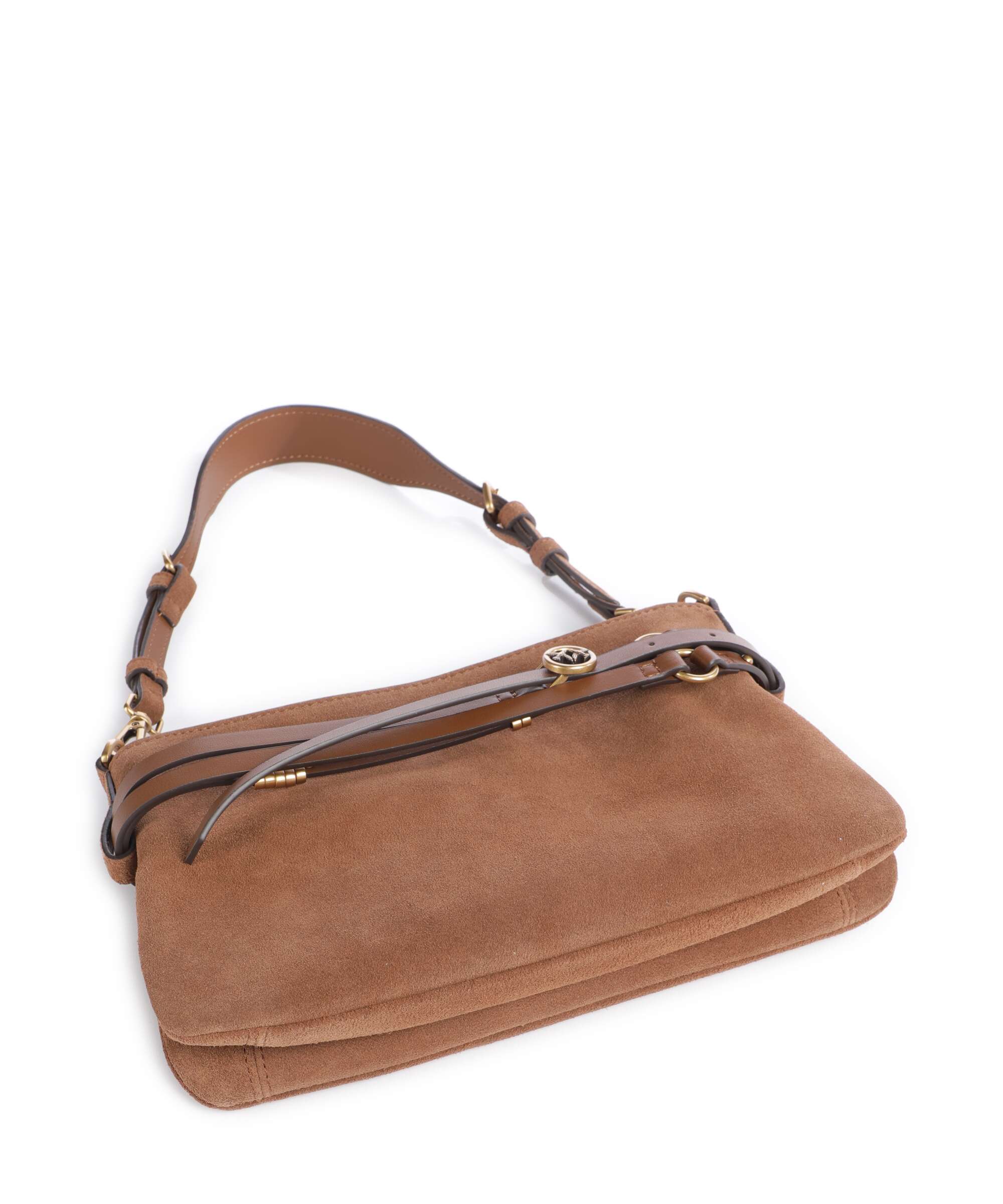 Pinko Belt Mini Schoudertas marrone/leone/antique gold - Image 6