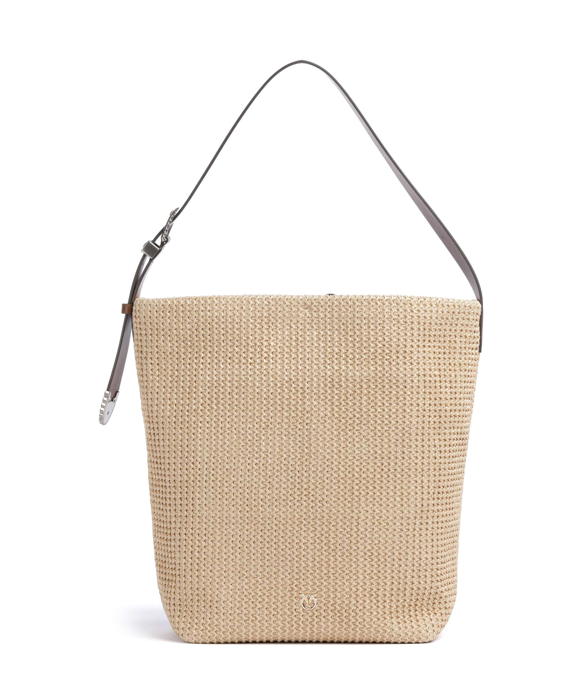 Pinko Big Hobo tas paglia/cuoio/mix gal