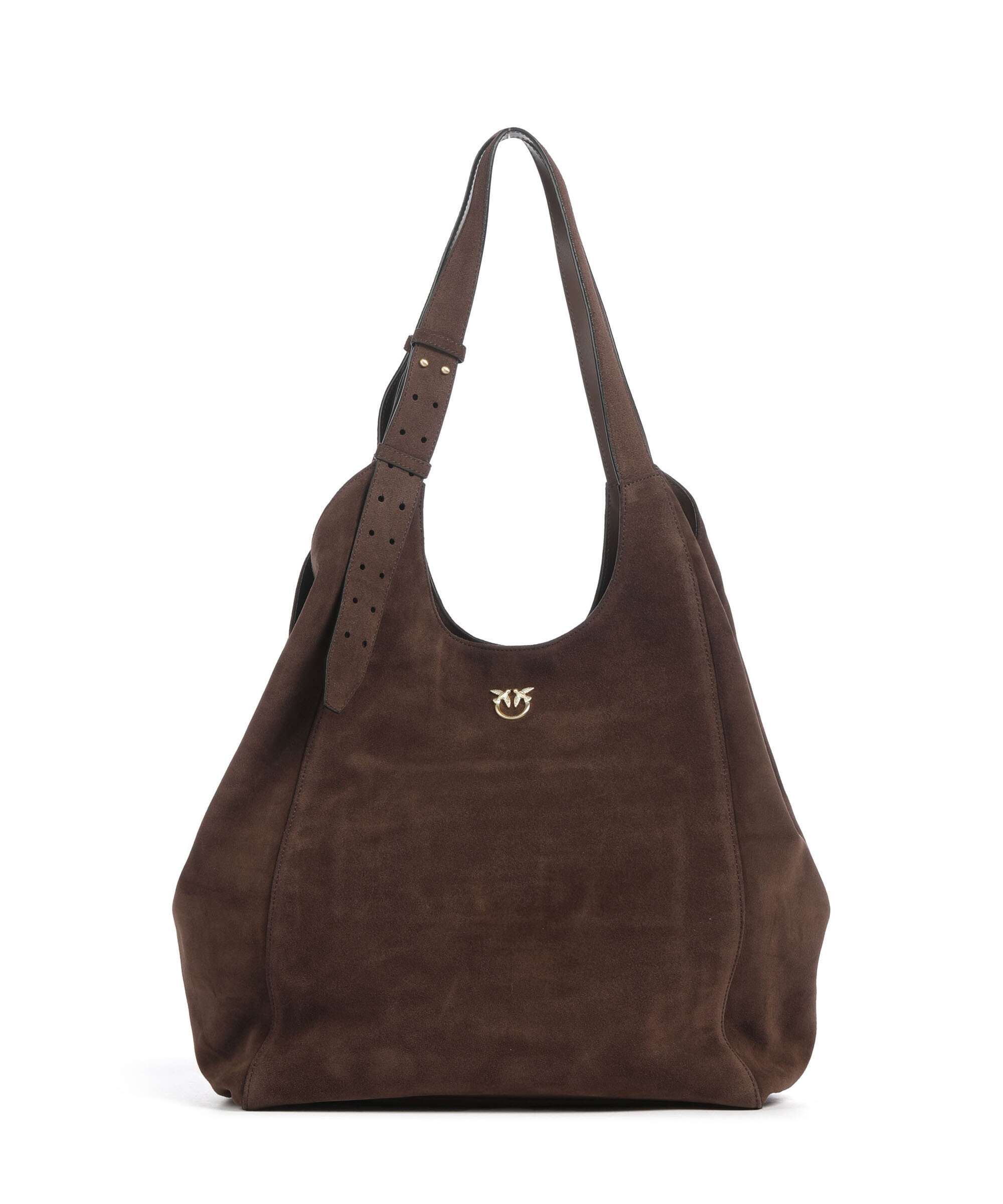 Pinko Boodschappentas marrone castano/matt gold - Image 2