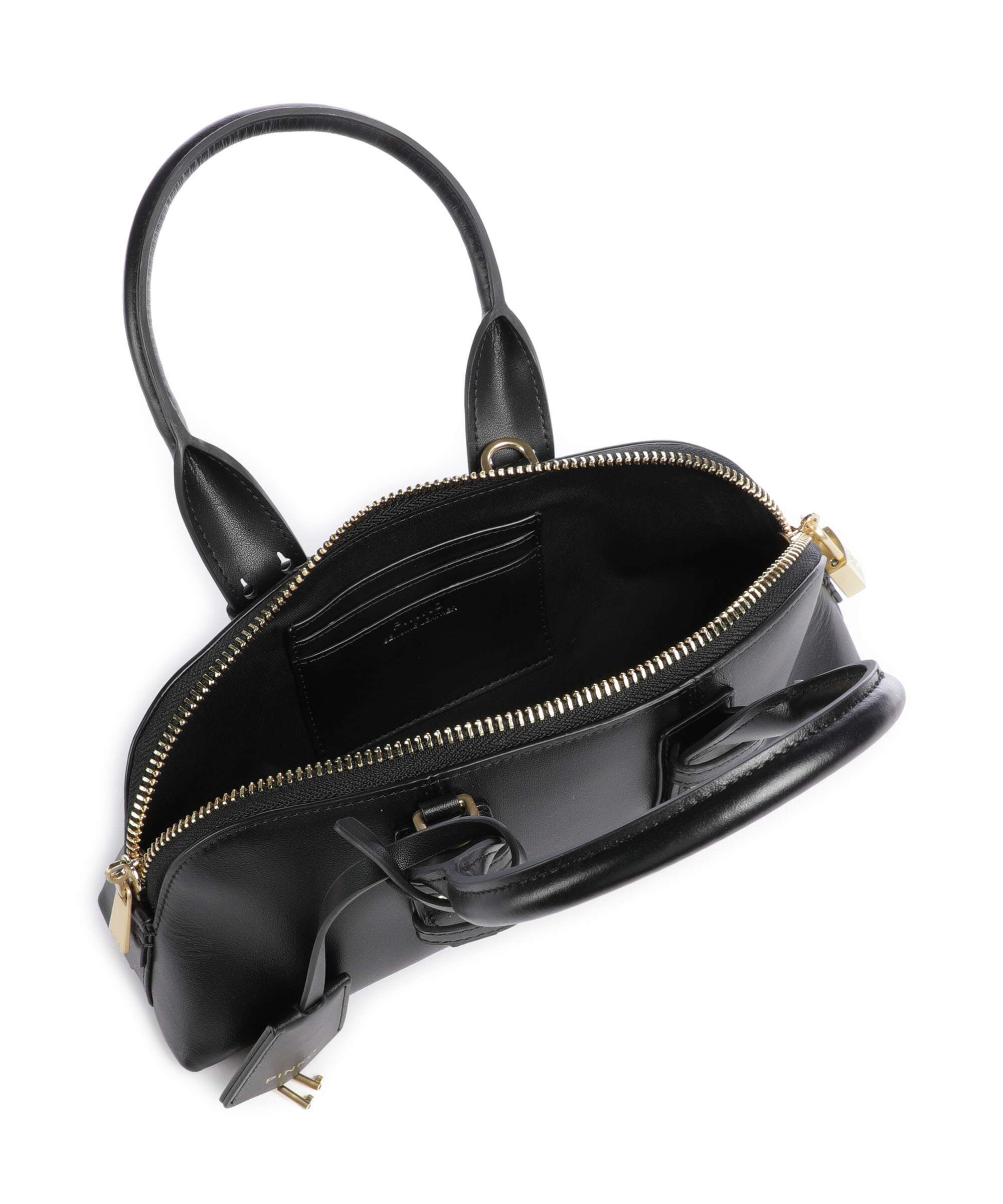 Pinko Bowling Horizontal Handtas nero limousine/matt gold - Image 6
