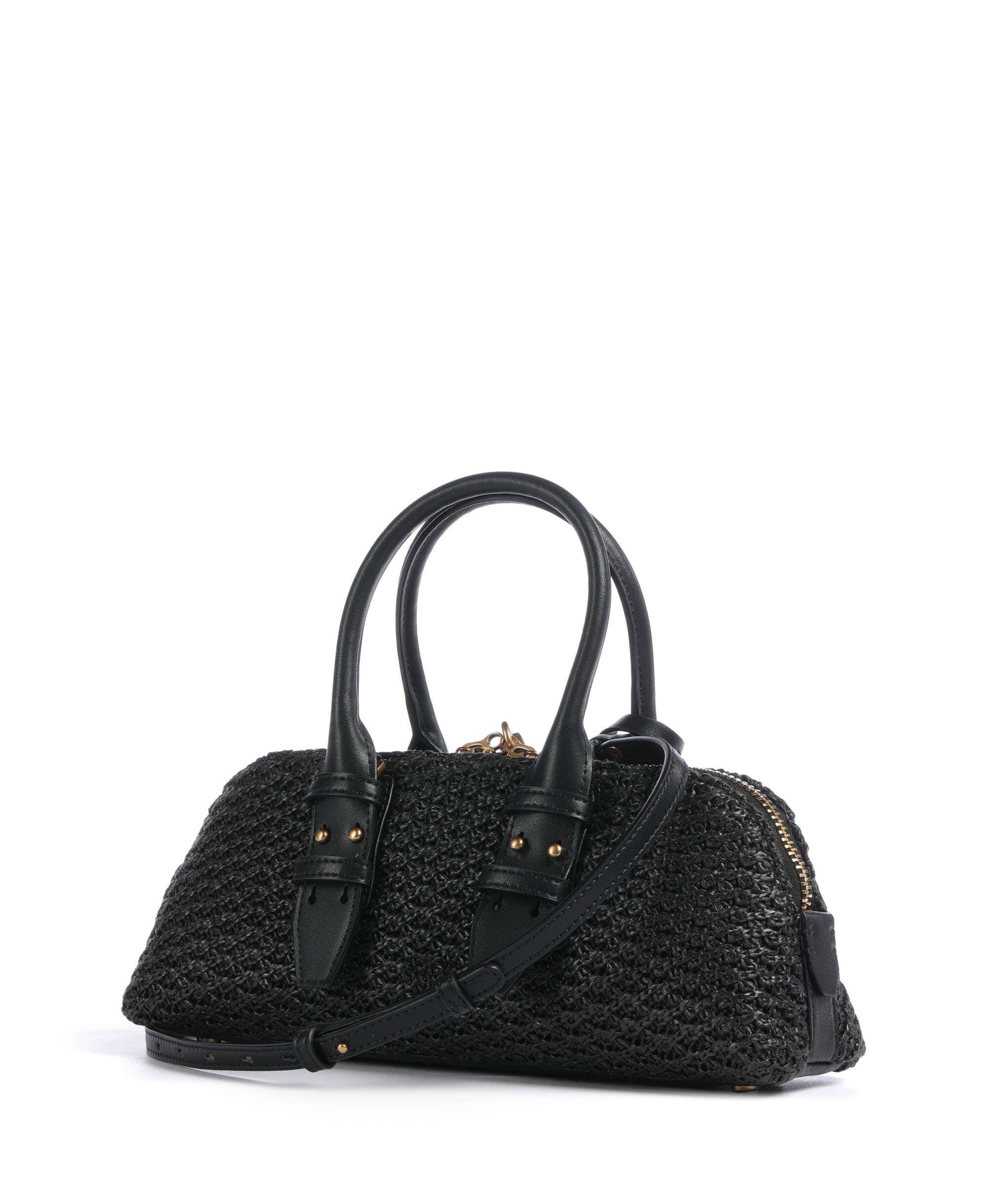 Pinko Bowling Horizontal Handtas nero/antique gold - Image 2