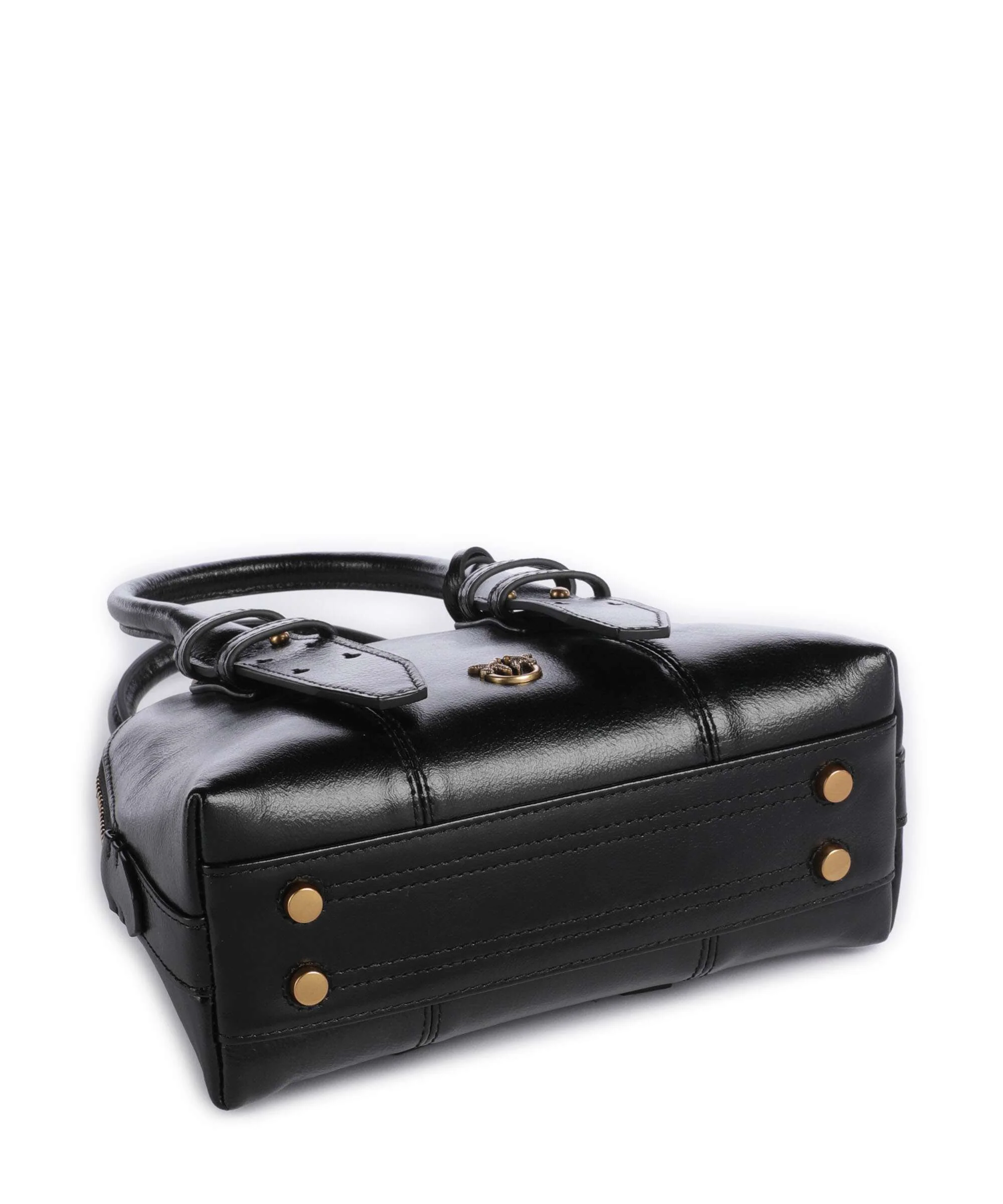Pinko Bowling Mini Handtas nero/antique gold - Image 5