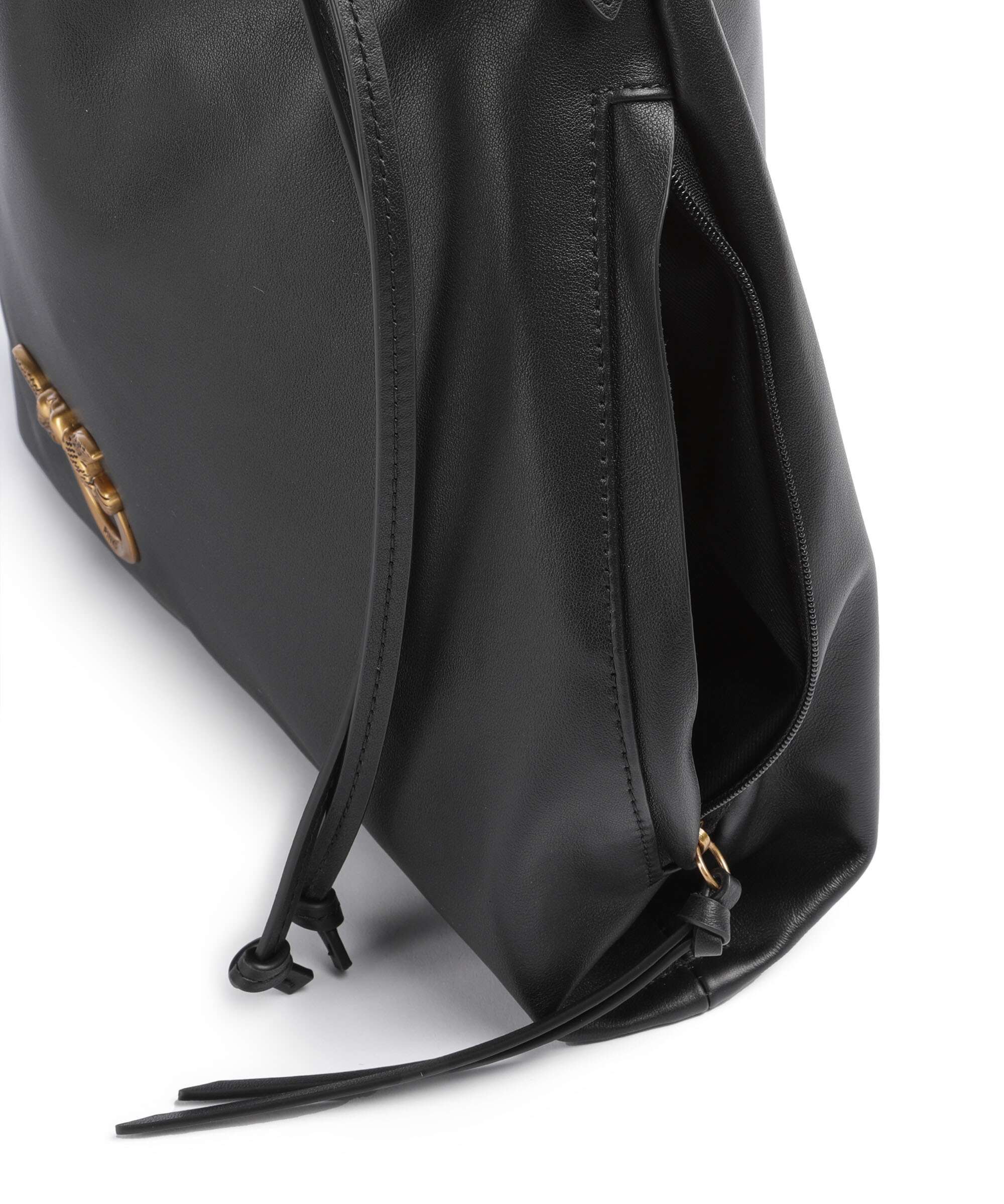 Pinko Classic Slouchy Emmertas nero/antique gold - Image 4