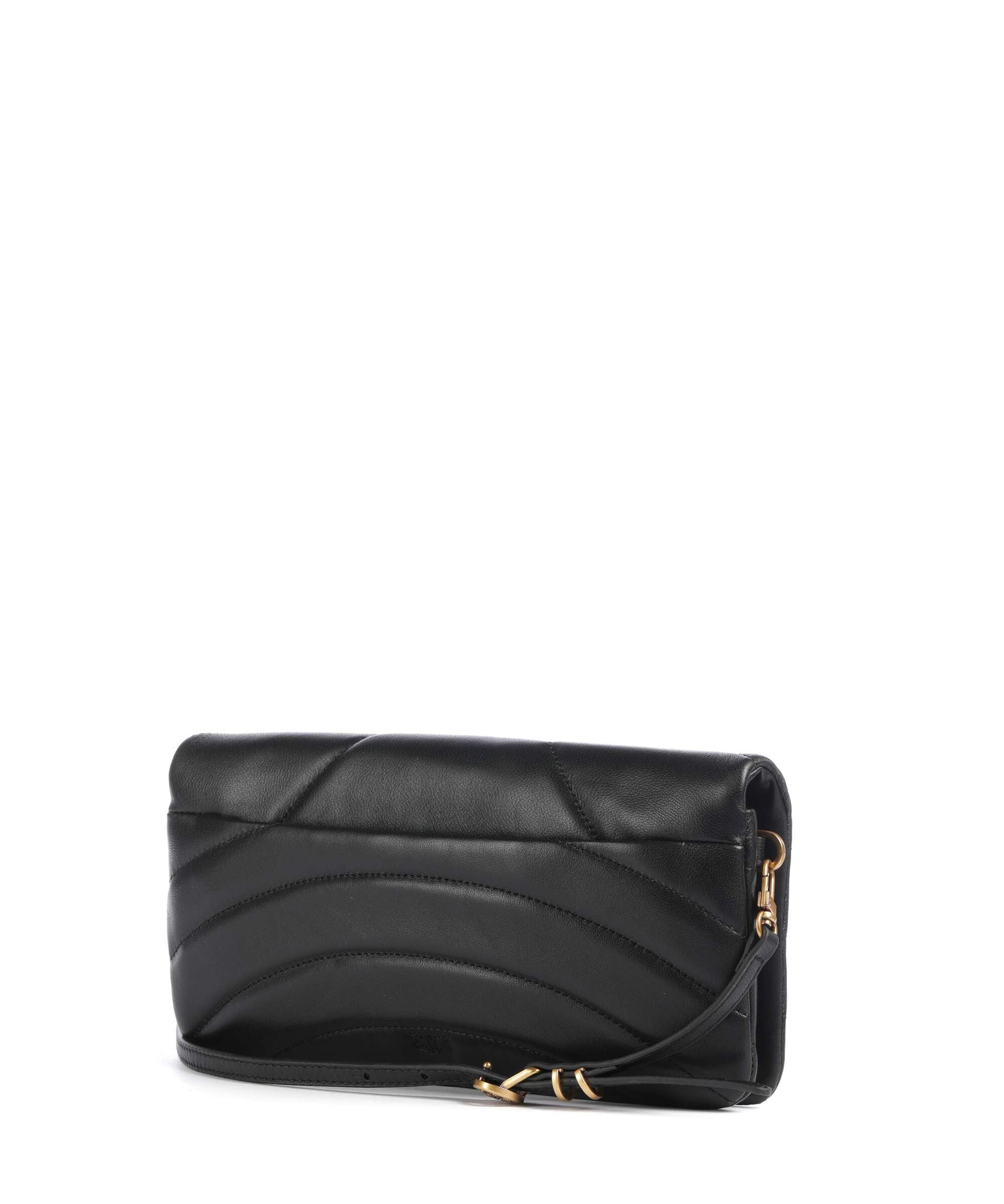 Pinko Click Horizontal Classic Crossbody tas nero/antique gold - Image 2