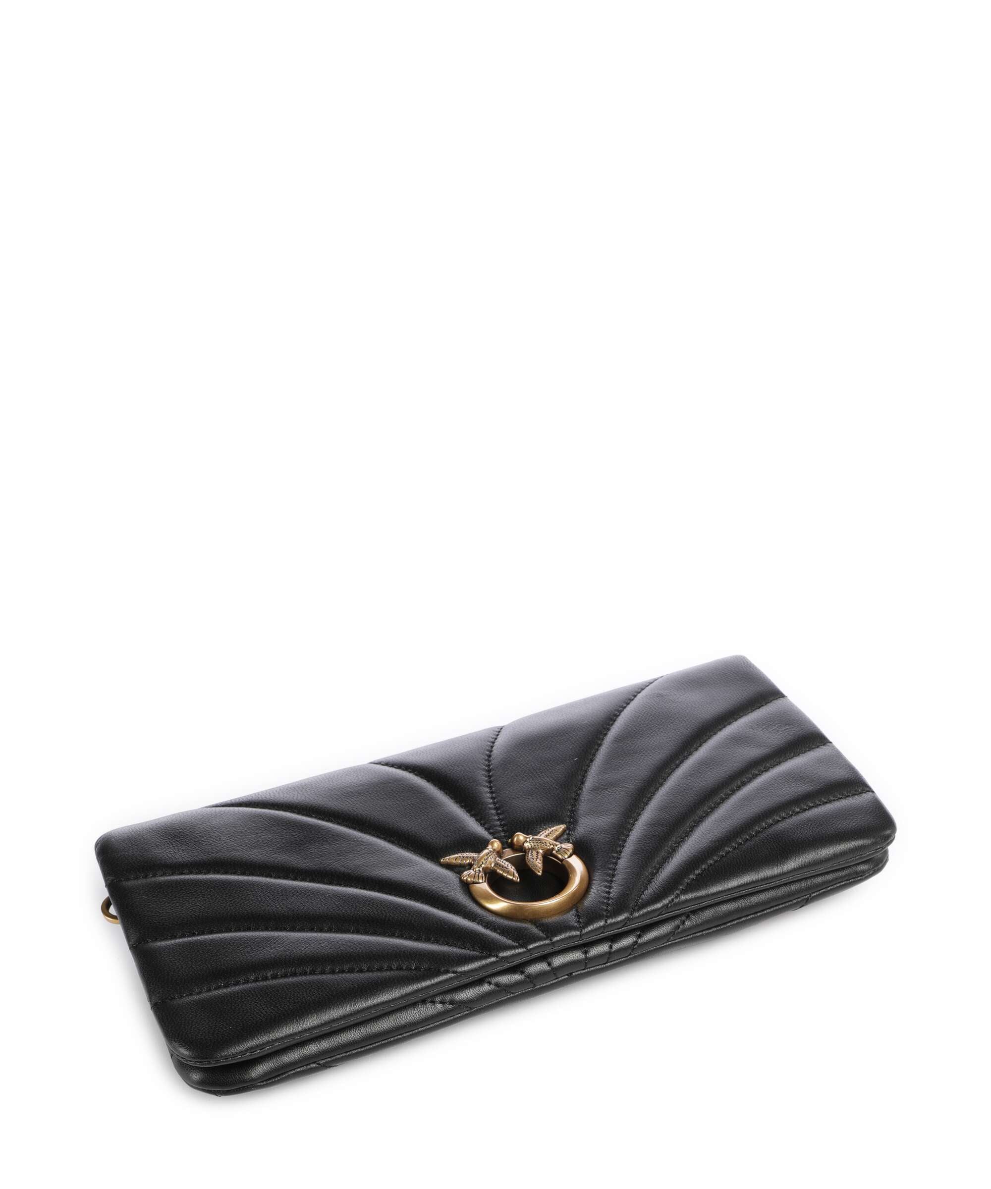 Pinko Click Horizontal Classic Crossbody tas nero/antique gold - Image 4