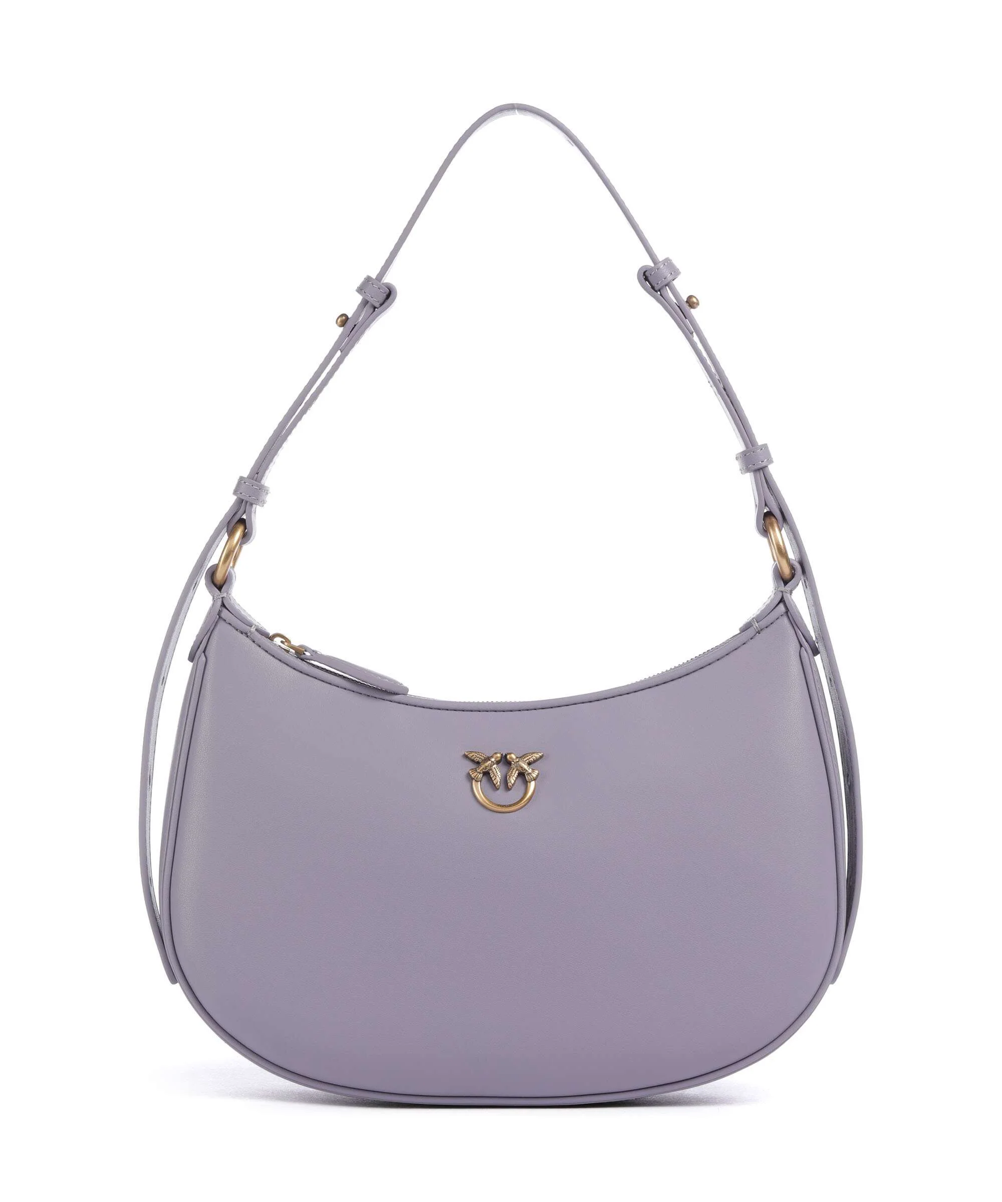 Pinko Half Moon Mini Schoudertas cenerre viola/antique gold