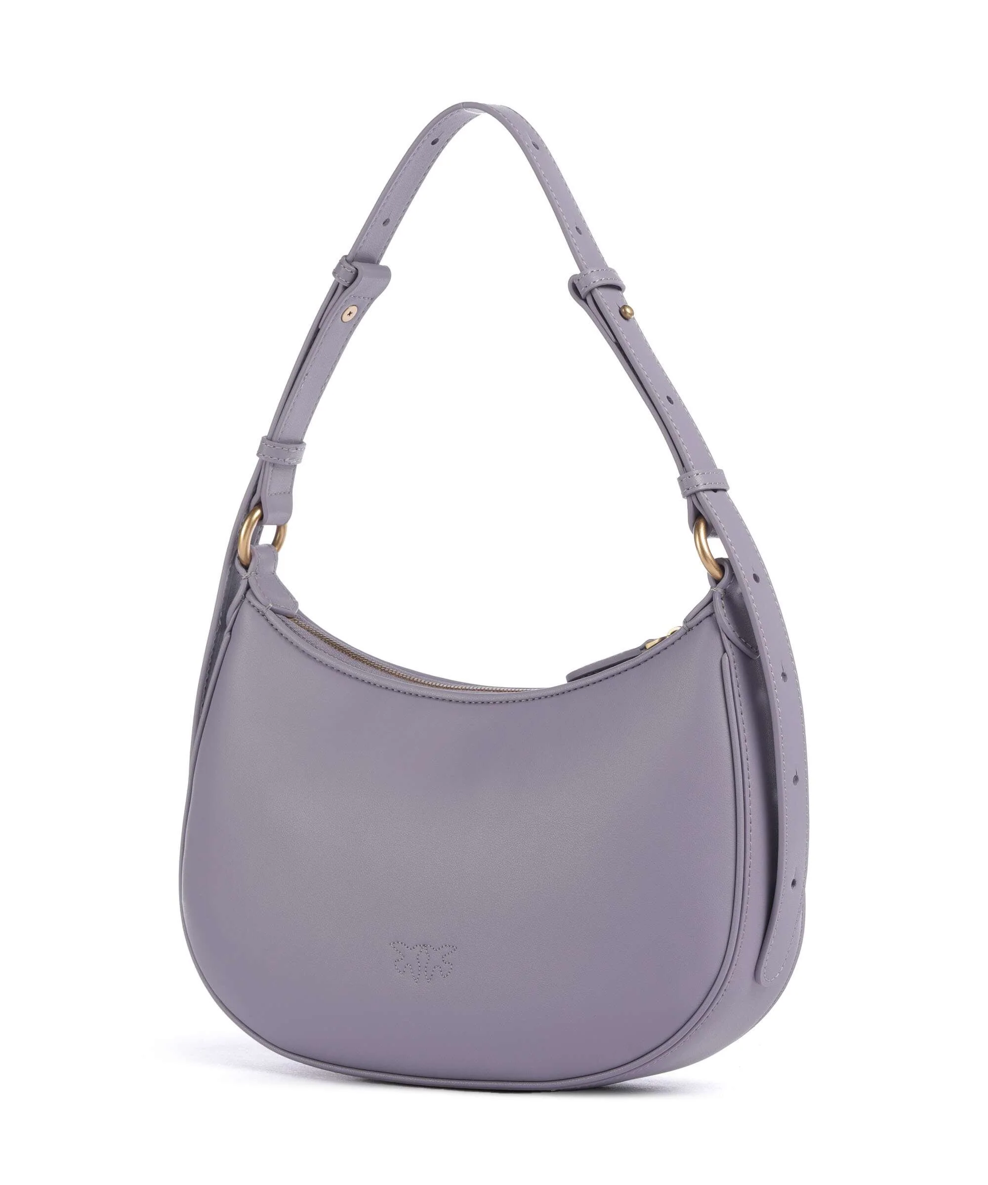 Pinko Half Moon Mini Schoudertas cenerre viola/antique gold - Image 2