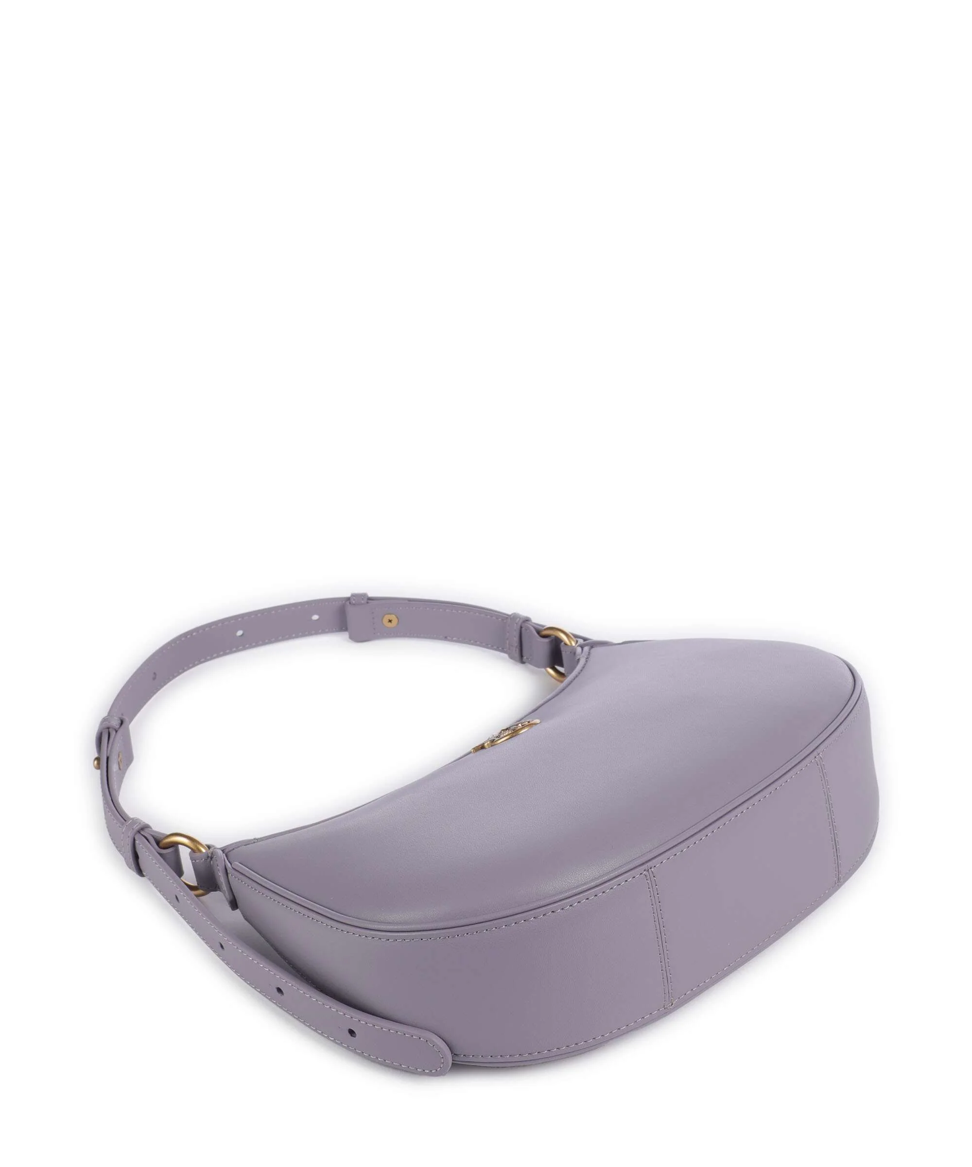 Pinko Half Moon Mini Schoudertas cenerre viola/antique gold - Image 5