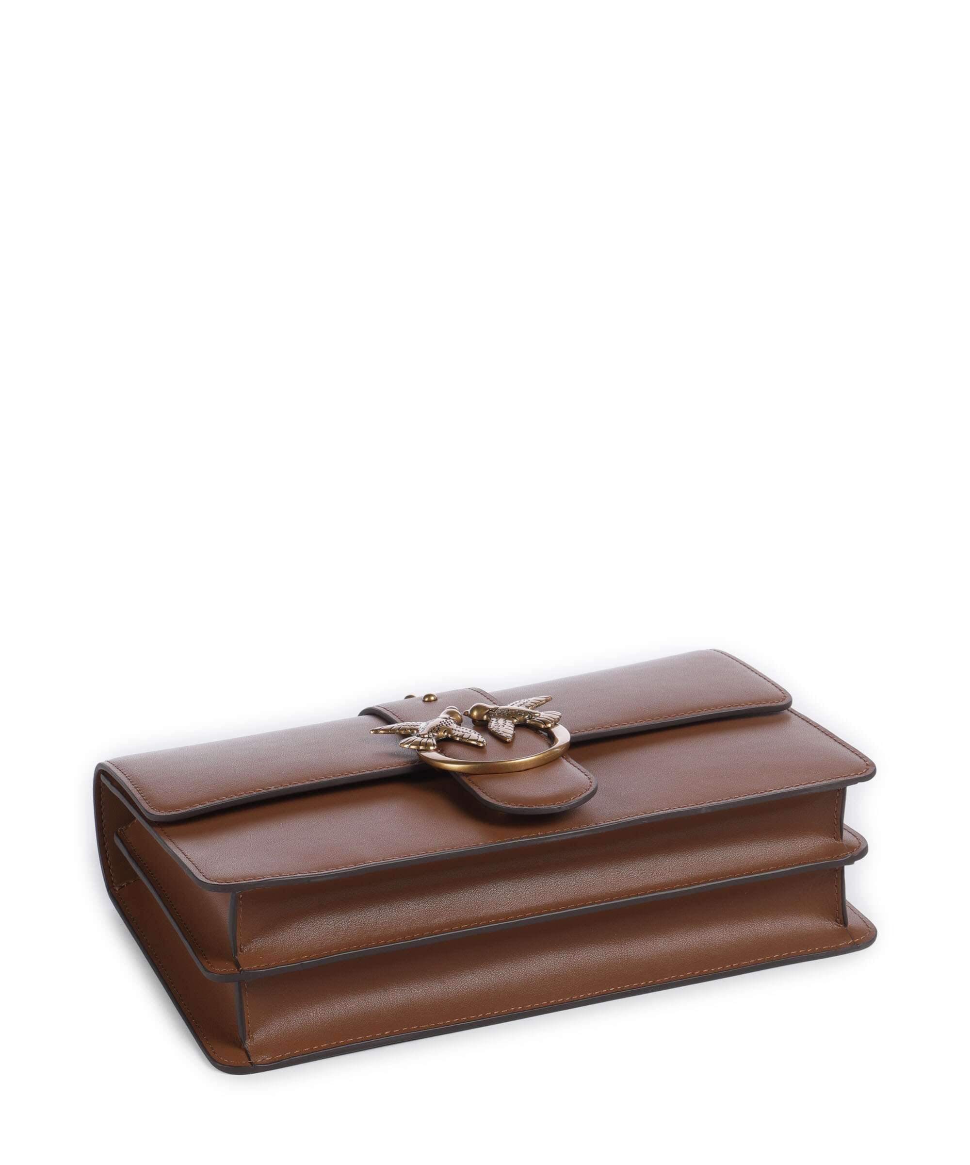 Pinko Love One Classic Crossbody tas marrone/leone/antique gold - Image 5