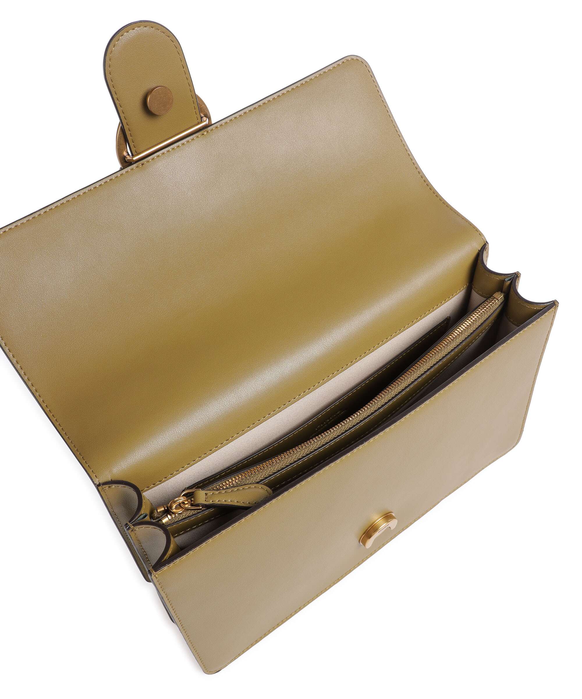 Pinko Love One Classic Crossbody tas verde canguro/antique gold - Image 6