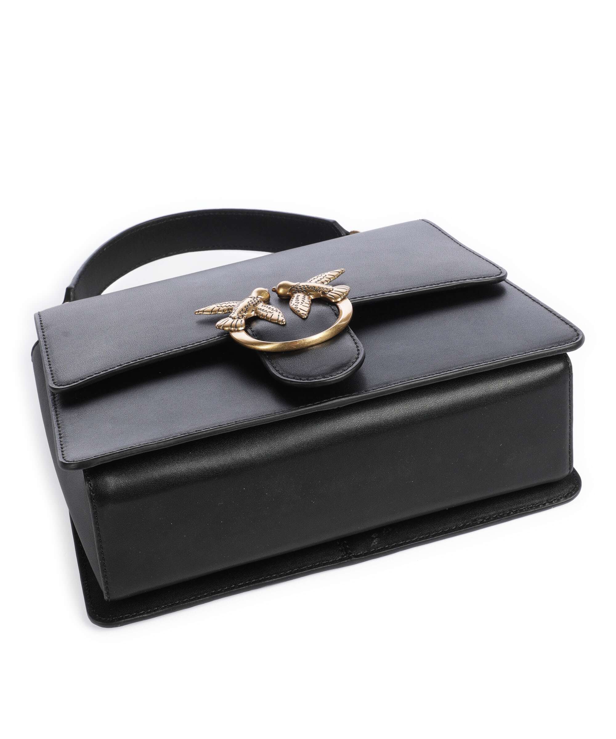 Pinko Love One Classic Handtas nero/antique gold - Image 6