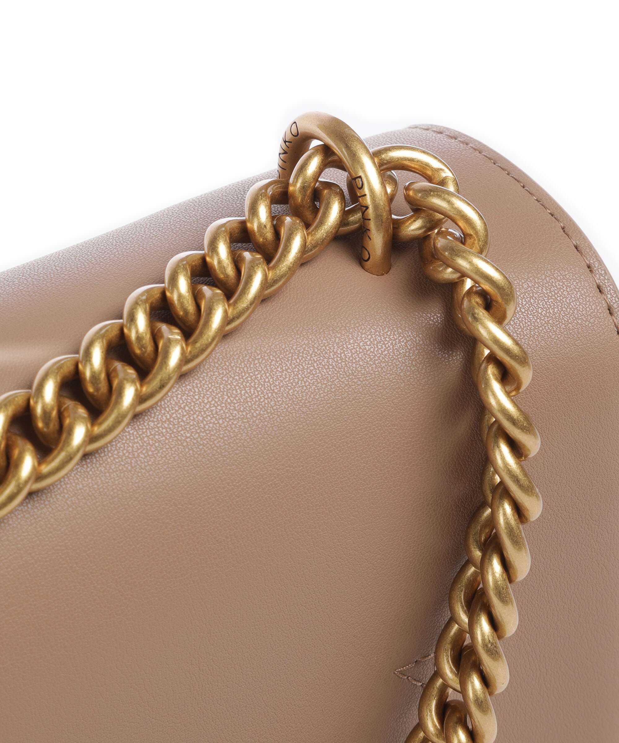 Pinko Love One Classic Schoudertas biscotto zenzero - Image 4
