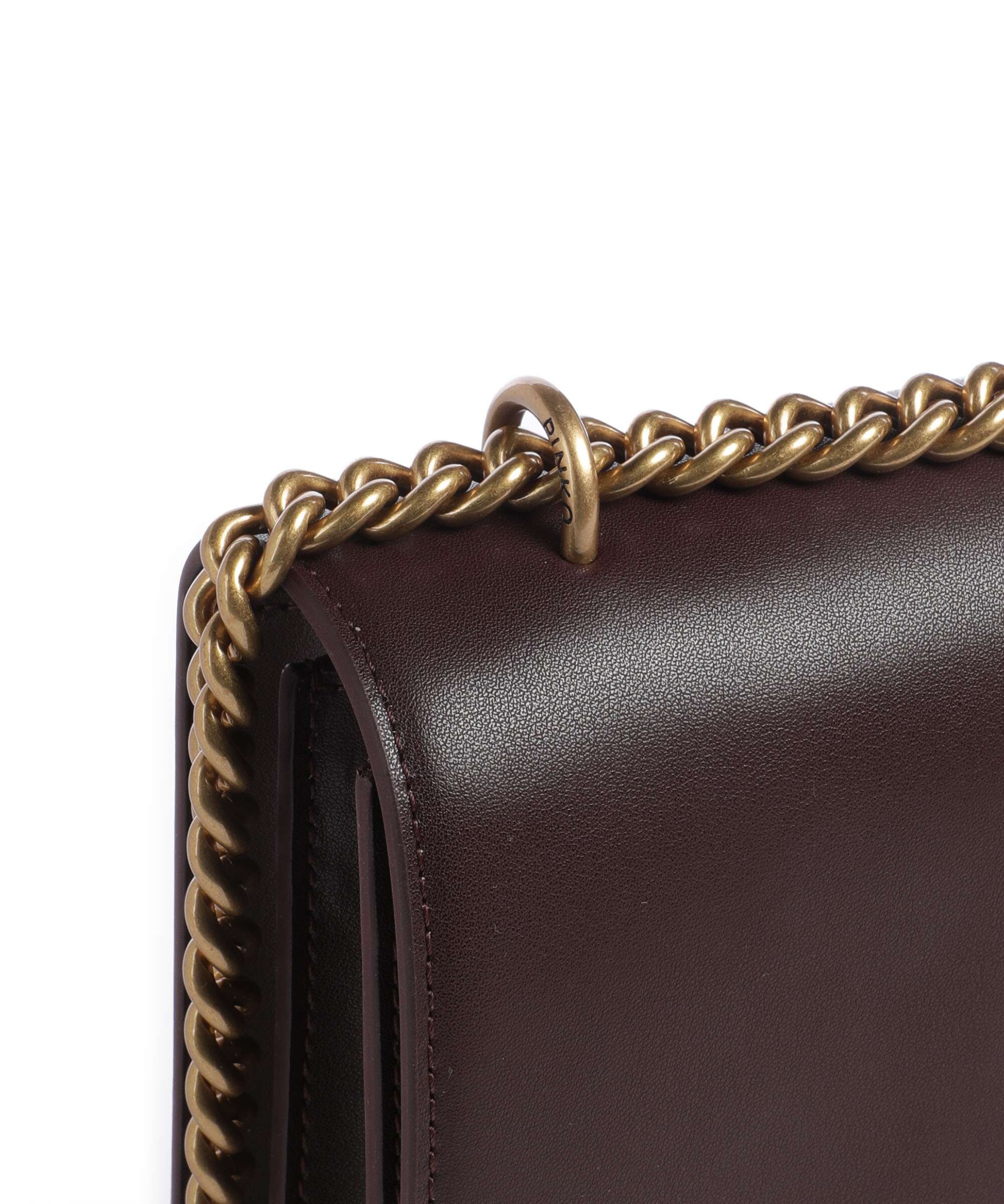 Pinko Love One Classic Schoudertas uva di catawba/antique gold - Image 5