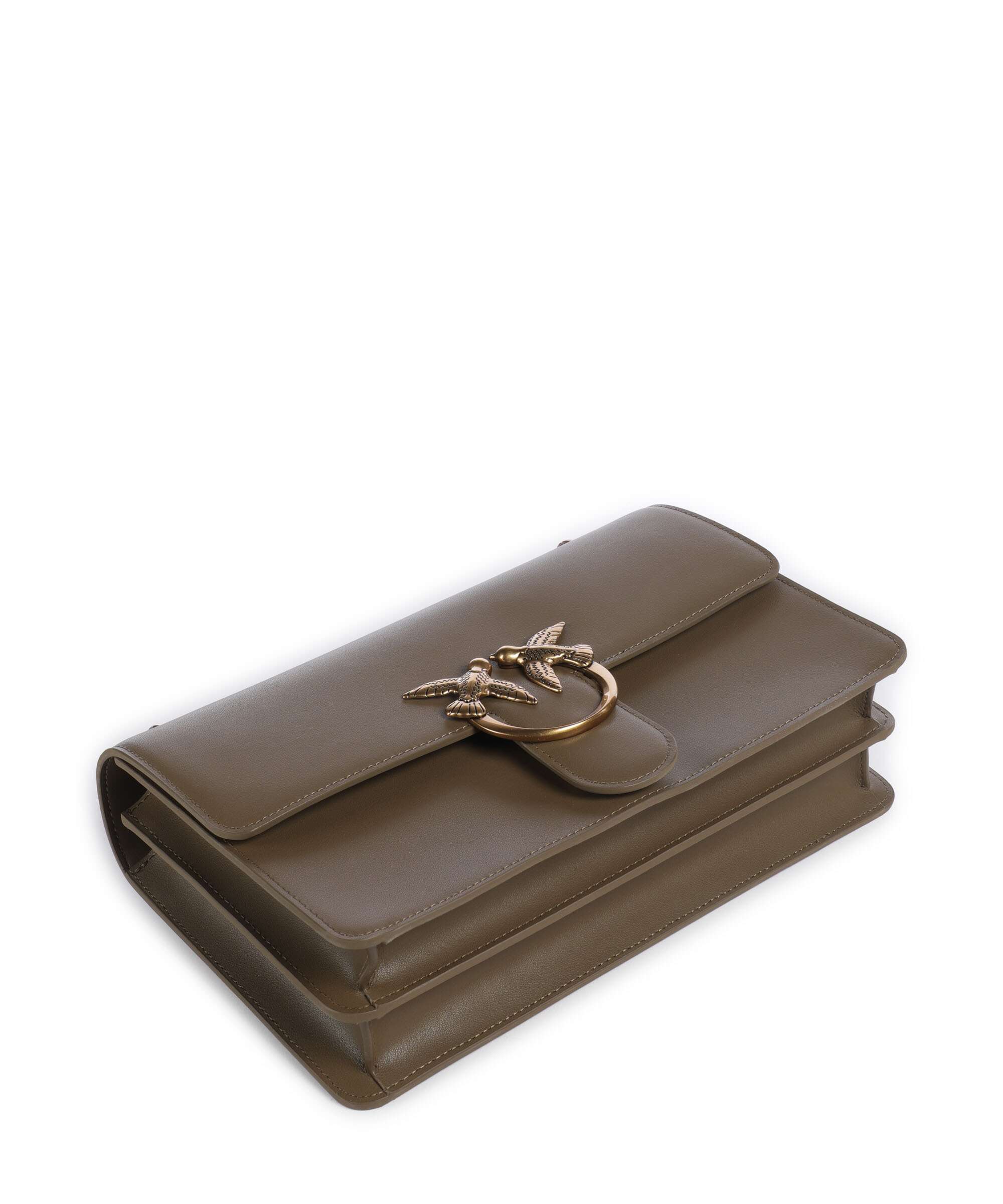 Pinko Love One Classic Schoudertas scricciolo/antique gold - Image 6