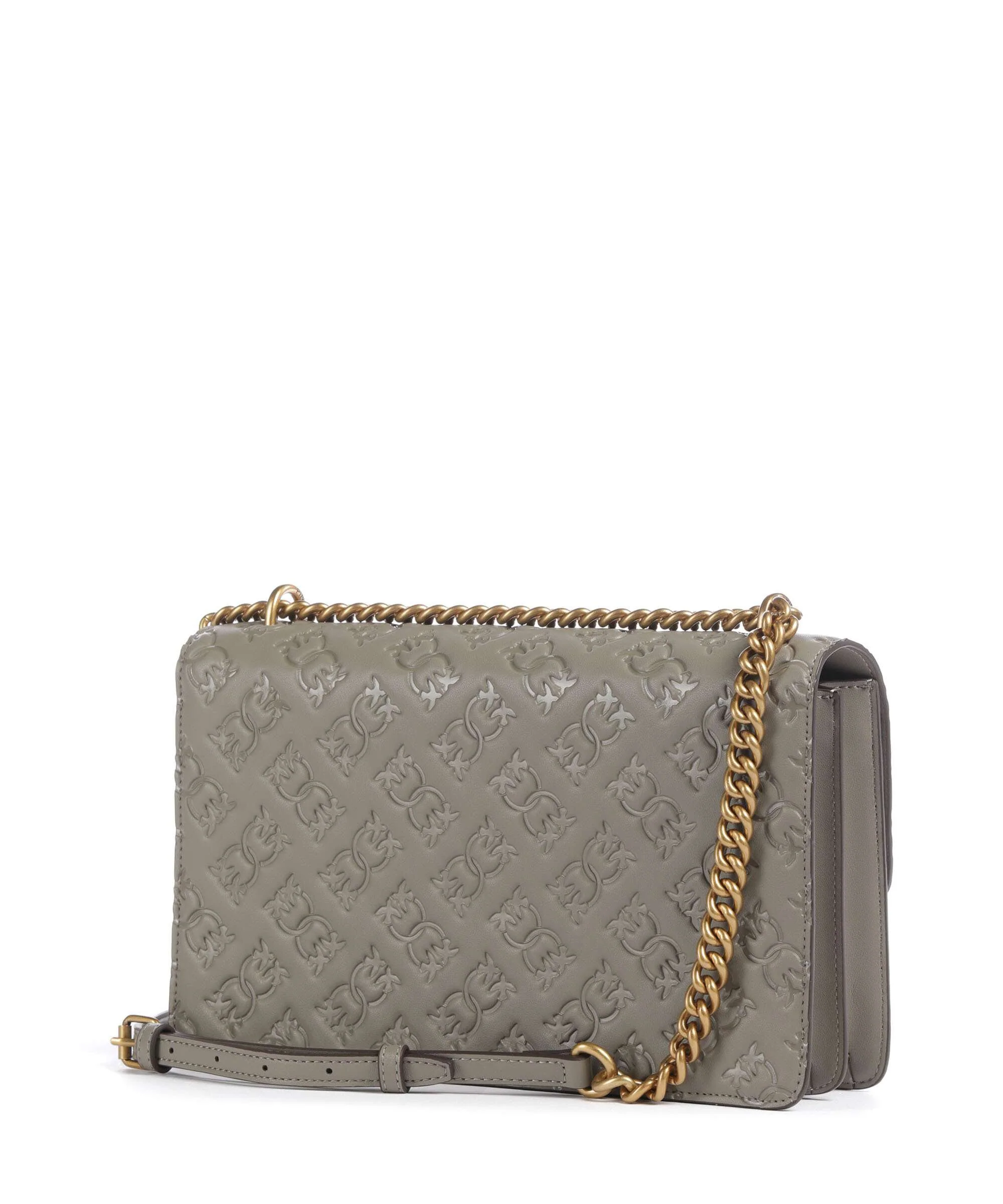 Pinko Love One Classic Schoudertas noce/antique gold - Image 2