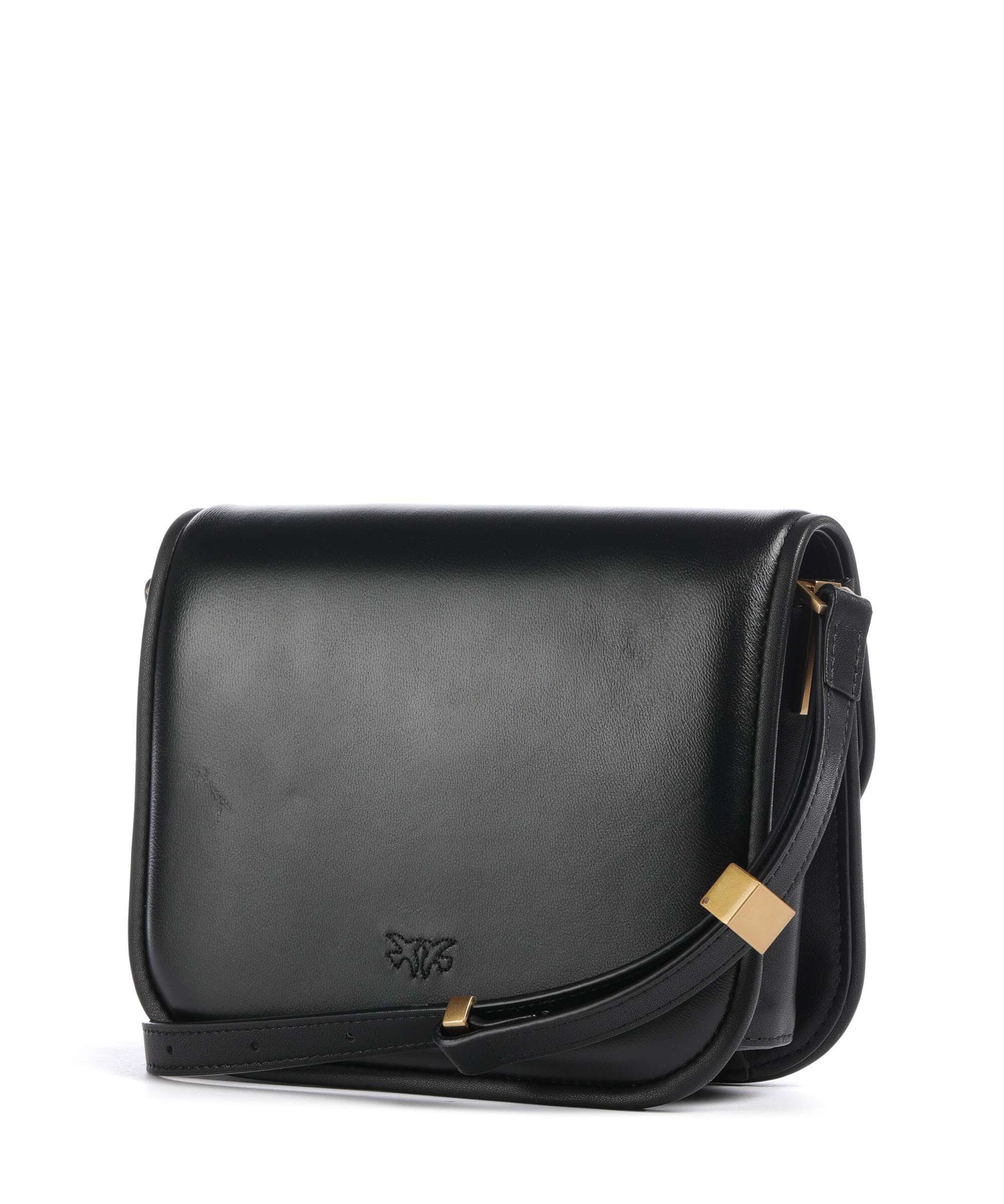 Pinko Love One Mini Crossbody tas nero/antique gold - Image 2