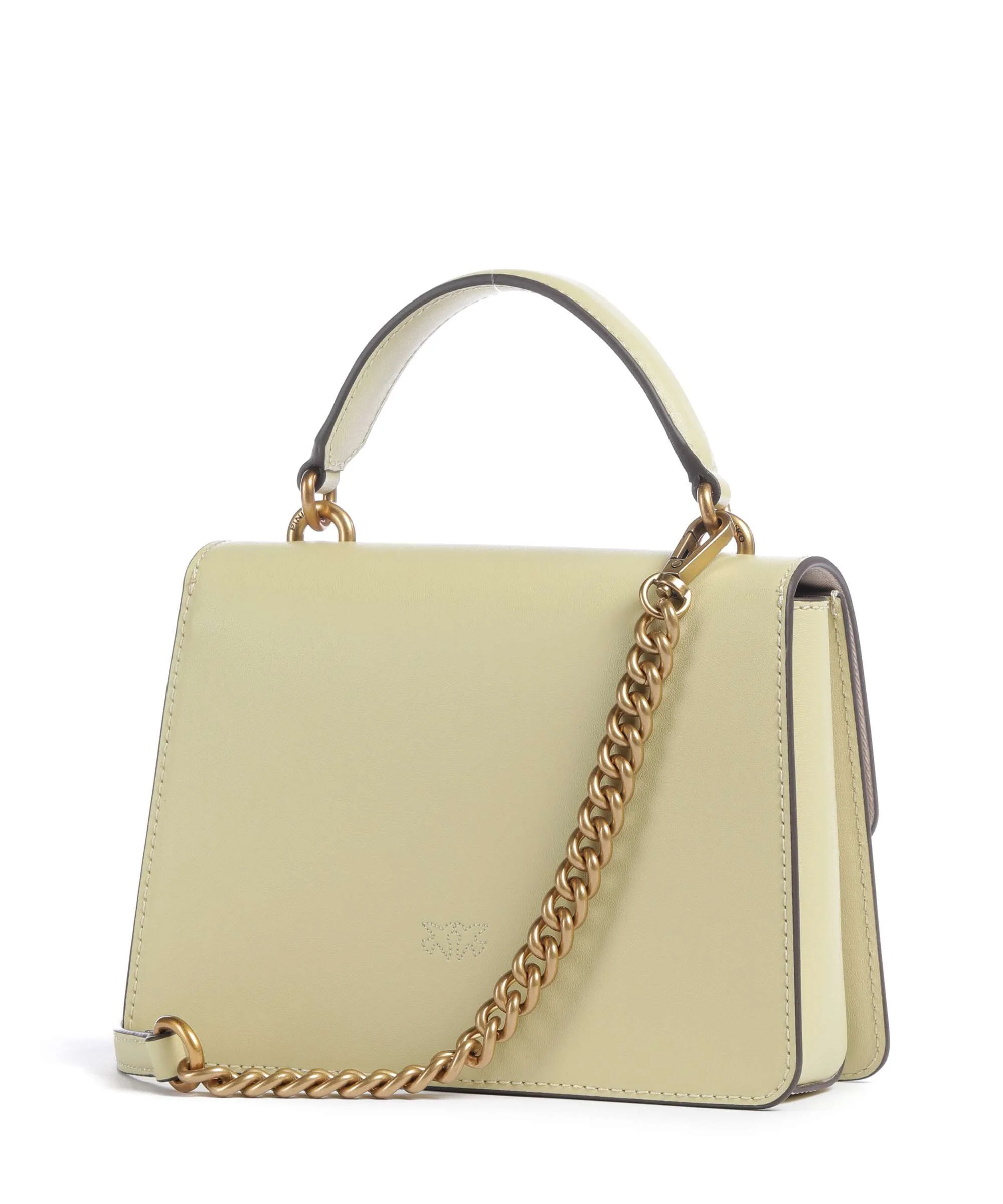 Pinko Love One Mini Handtas giallo vaniglia/antique gold - Image 2