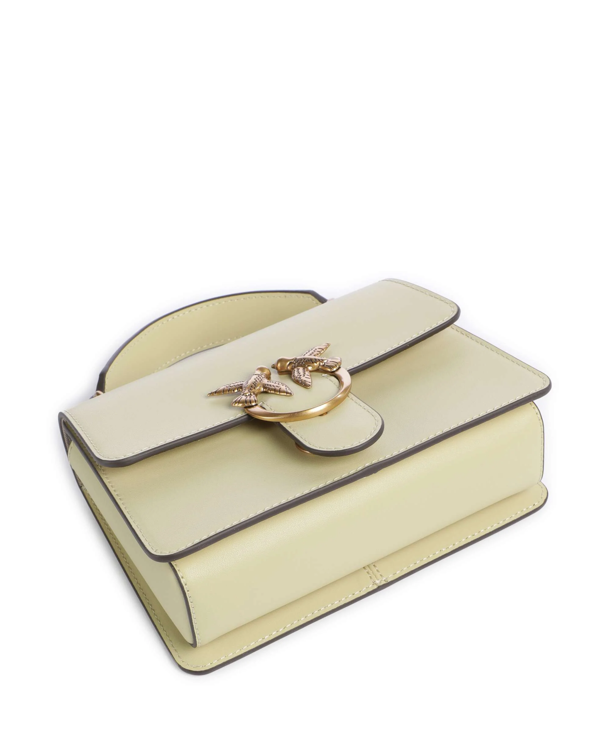 Pinko Love One Mini Handtas giallo vaniglia/antique gold - Image 5