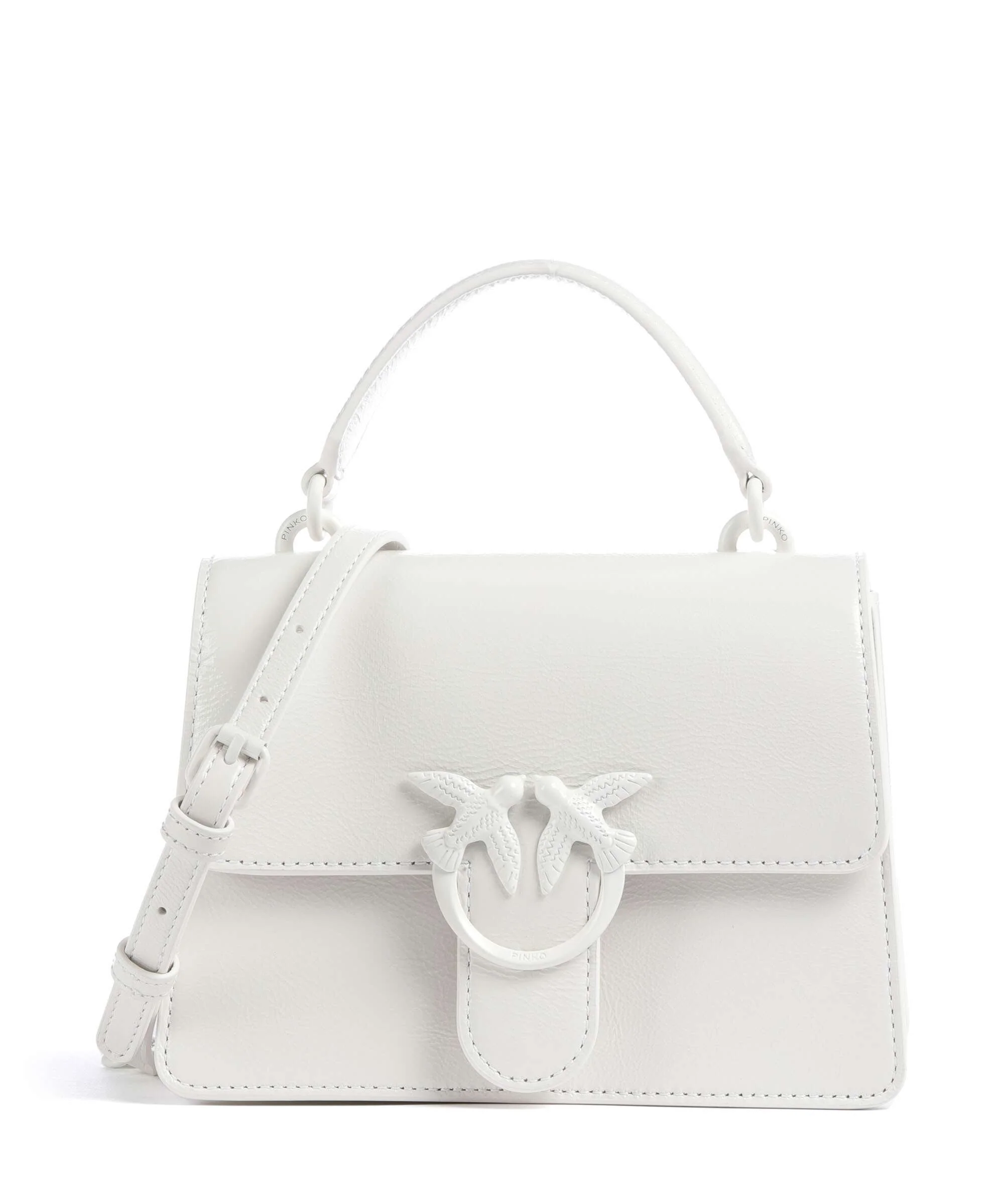 Pinko Love One Mini Handtas bianco nembo/block color