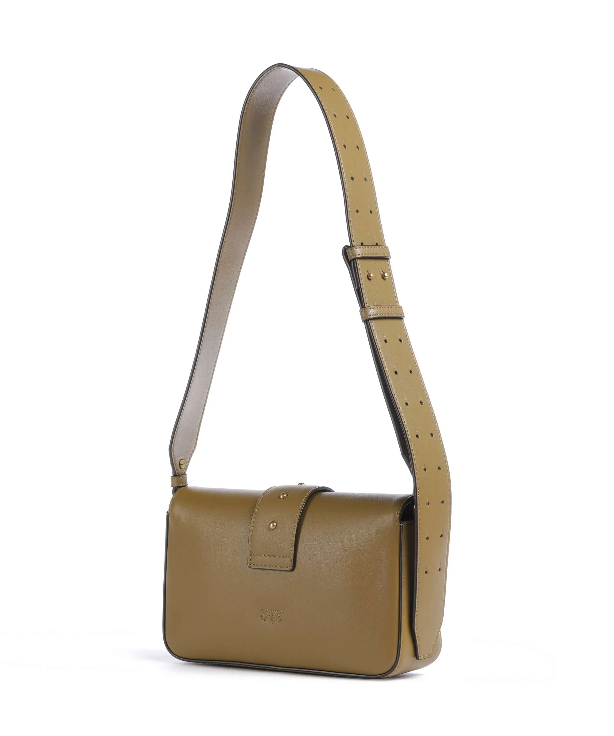 Pinko Love One Mini Slouchy Schoudertas verde canguro/antique gold - Image 2
