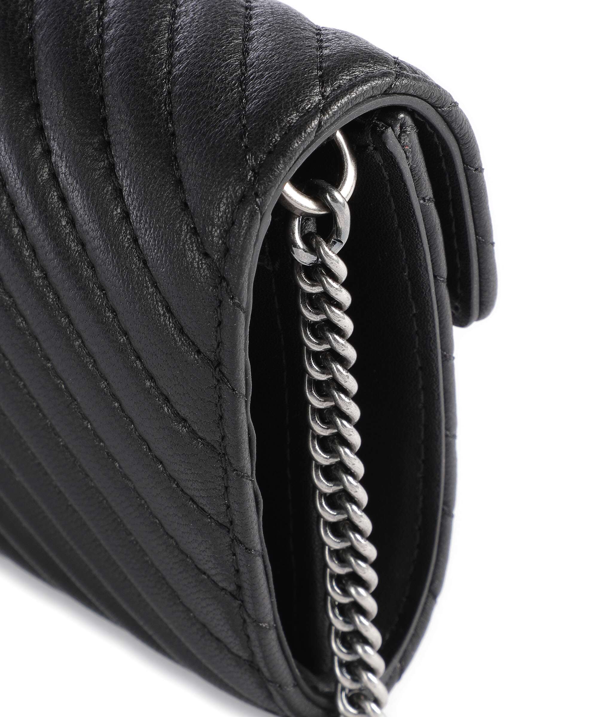 Pinko Love One Portemonnee nero/old silver - Image 5