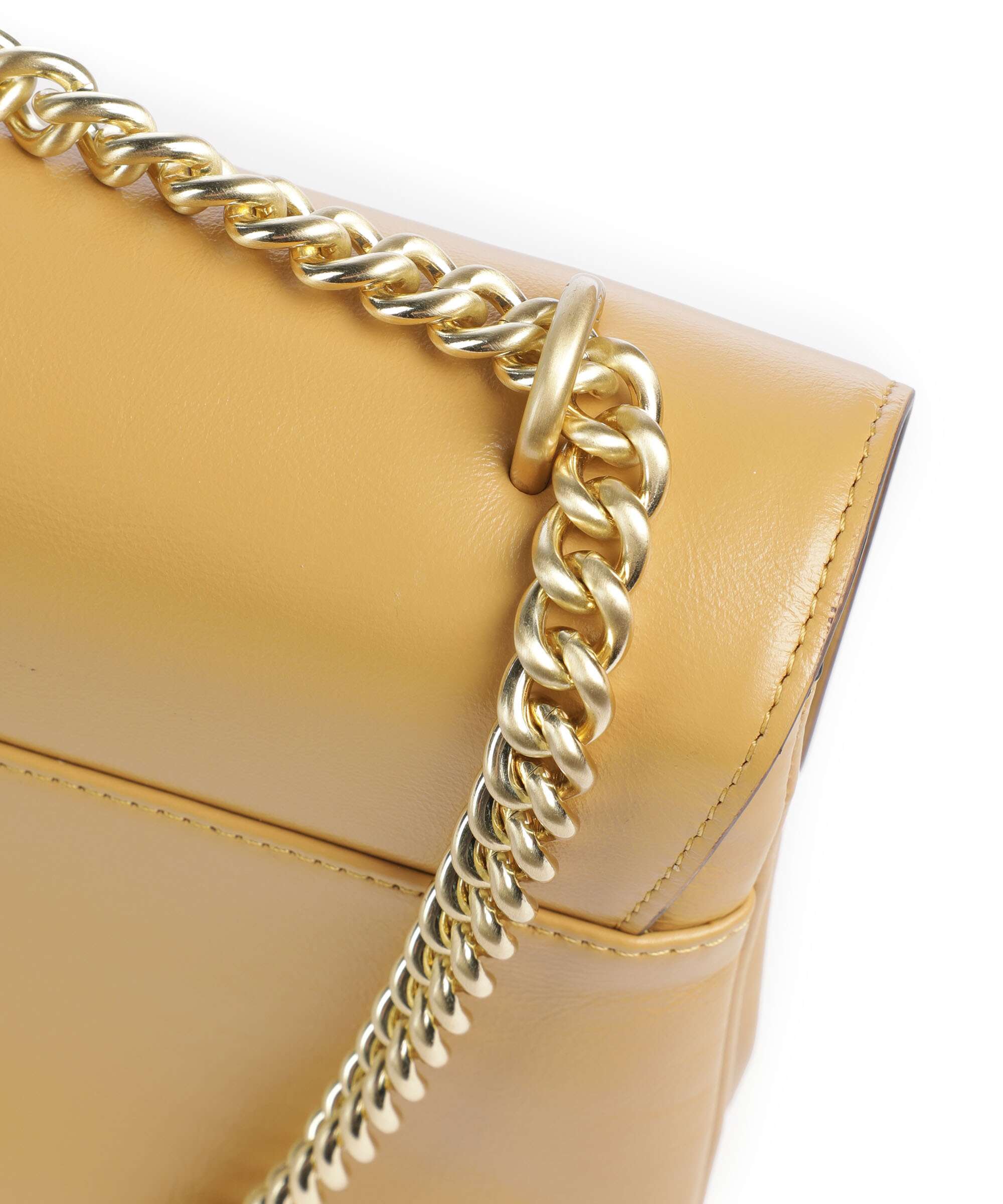 Pinko Love One Soft Big Schoudertas torroncino/matt gold - Image 5