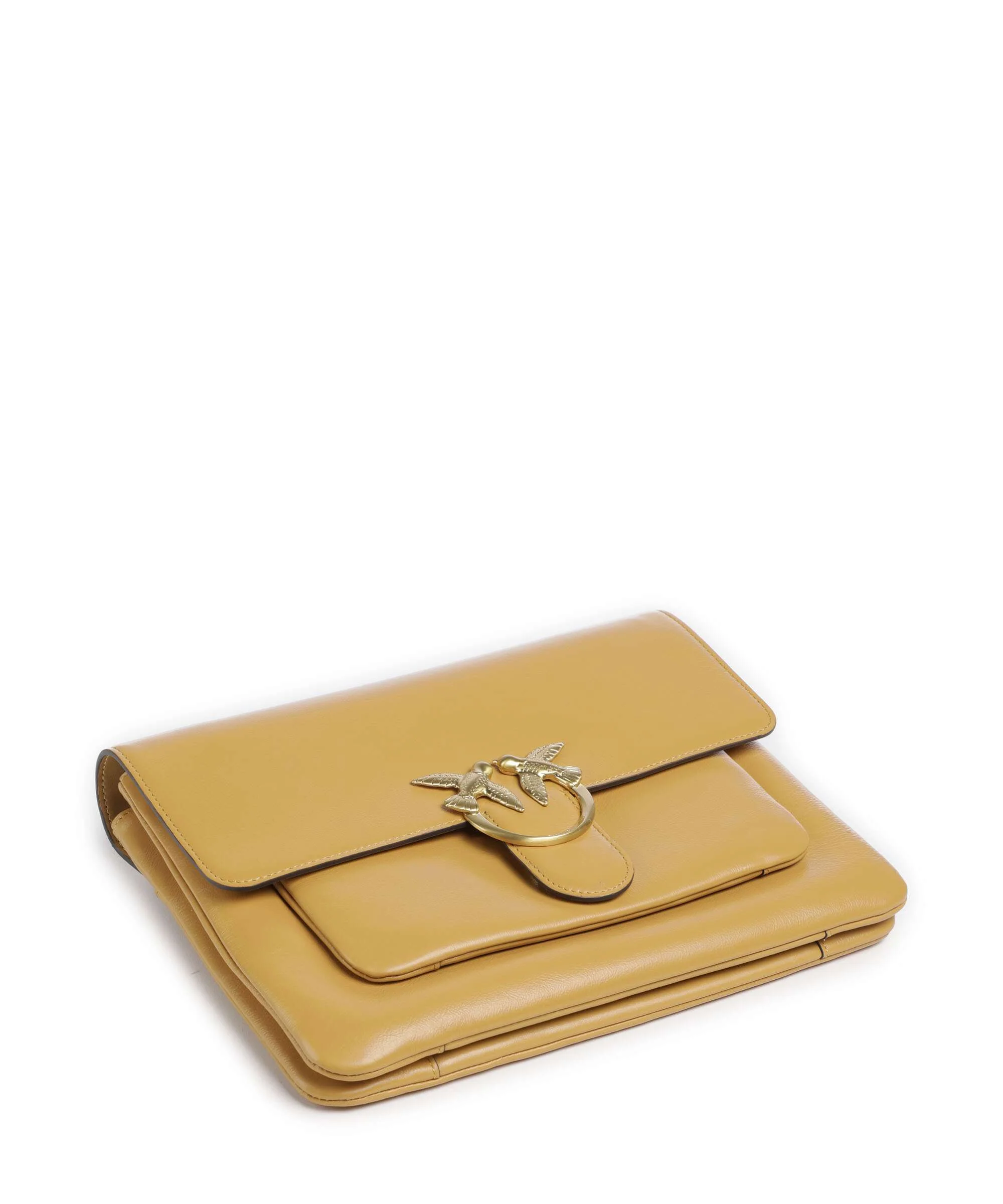 Pinko Love One Soft Big Schoudertas torroncino/matt gold - Image 6