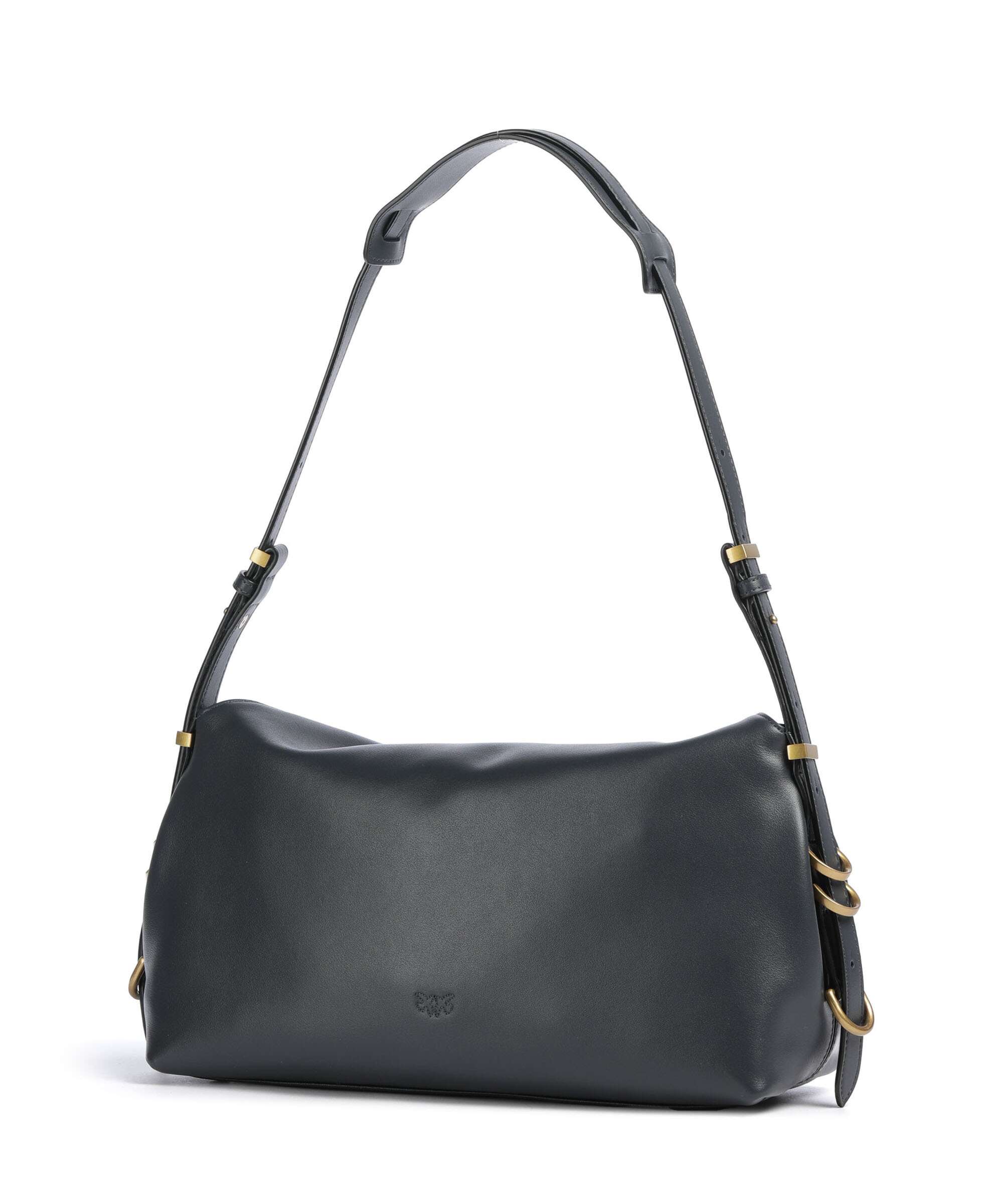 Pinko Saddle Schoudertas grigio asfalto/antique gold - Image 2