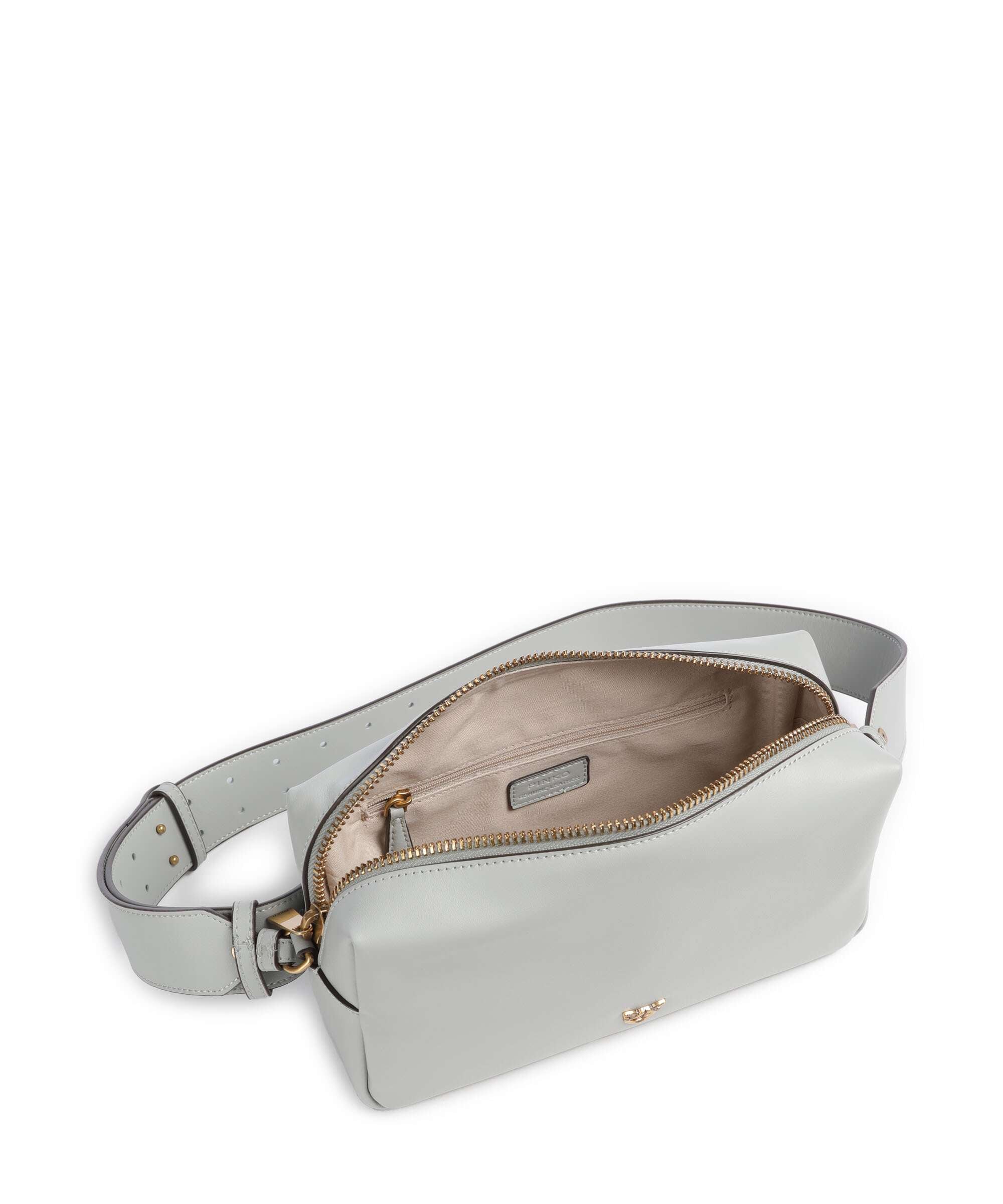 Pinko Schoudertas grigio perla/antique gold - Image 5