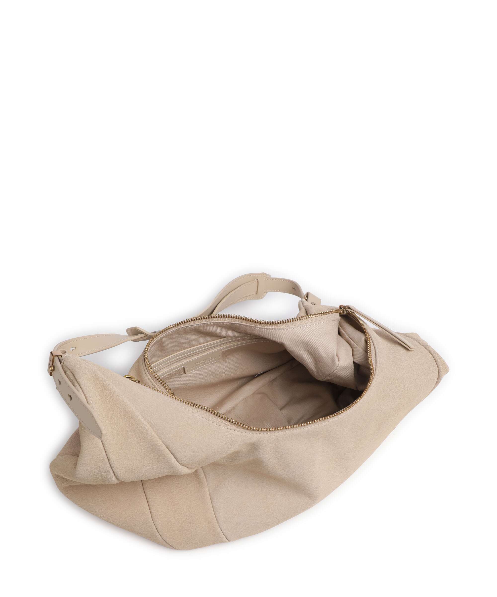 Pinko Slouchy Big Hobo tas beige/grigio fumo/antique gold - Image 6