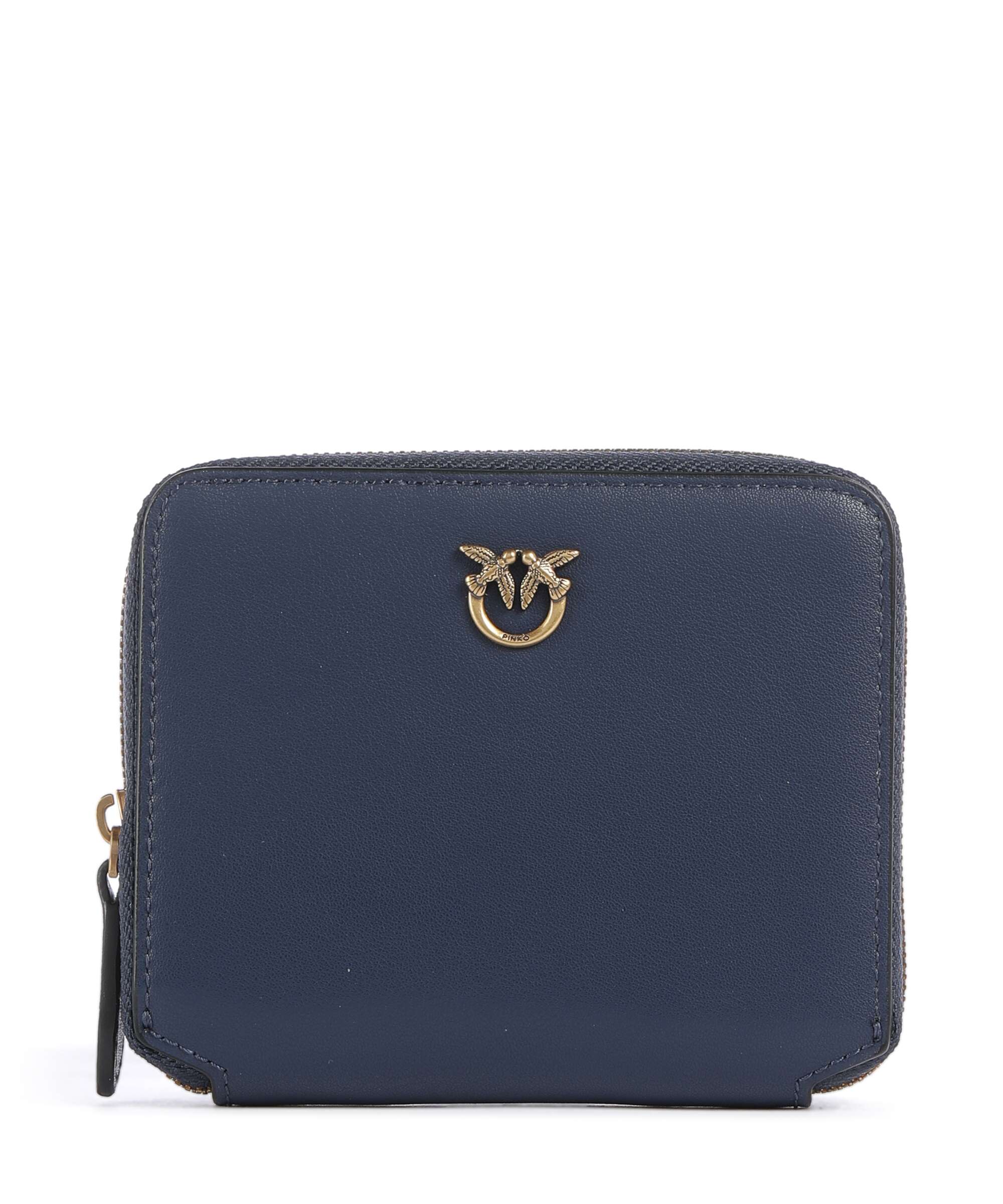 Pinko Taylor Portemonnee blu indaco ombroso/antique gold