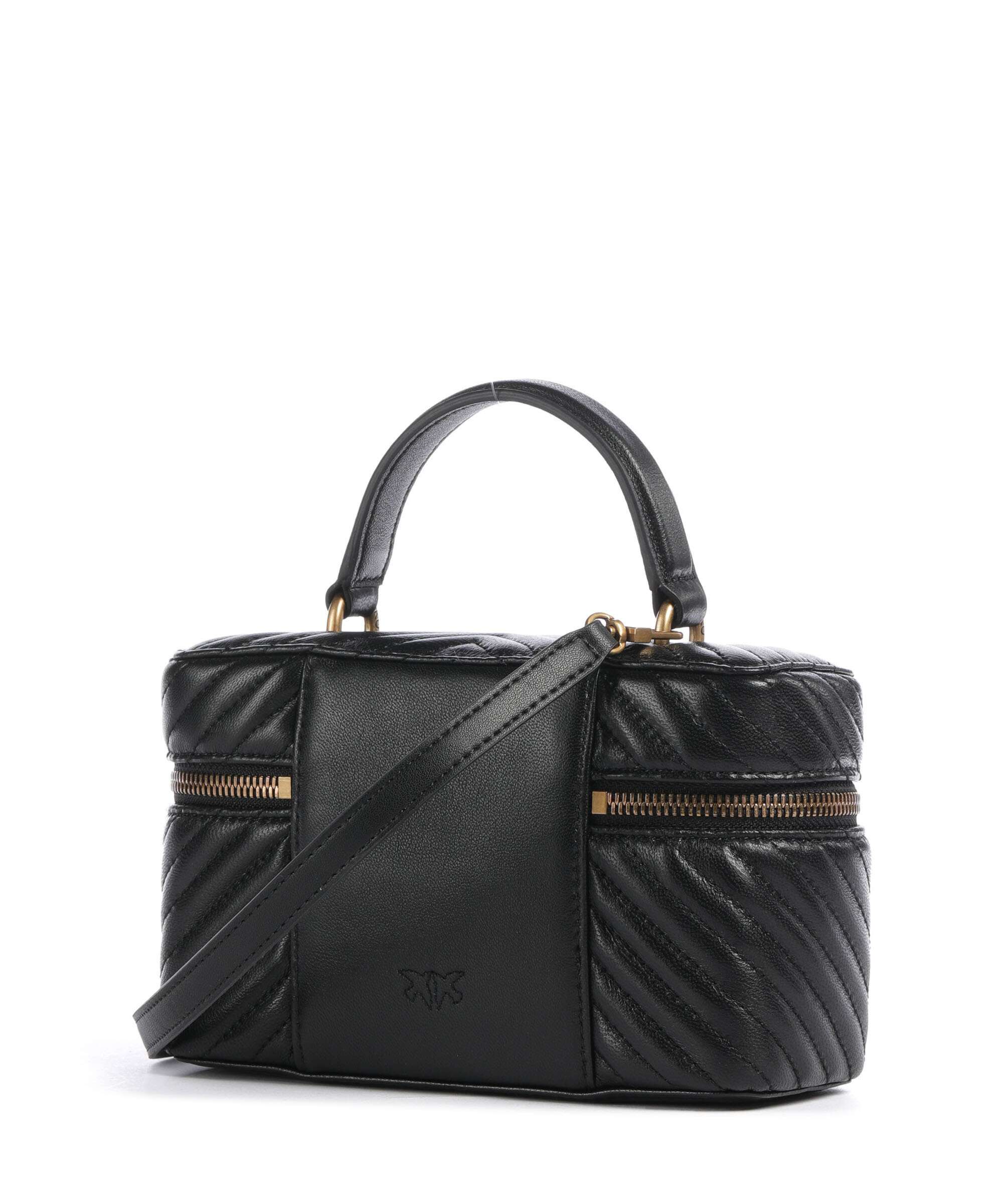 Pinko Vanity Mini Handtas nero/antique gold - Image 2