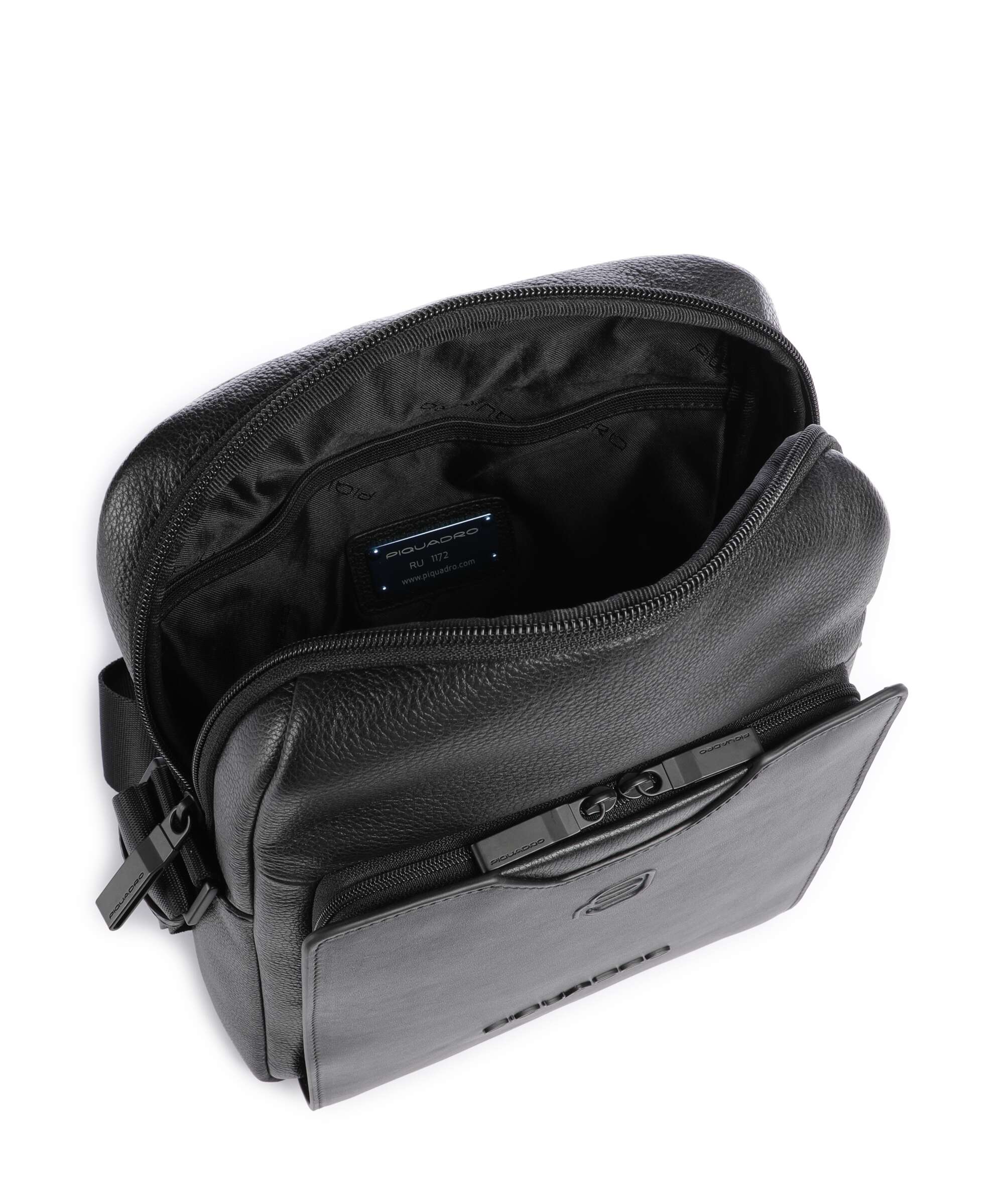 Piquadro Ael Crossbody tas black - Image 6