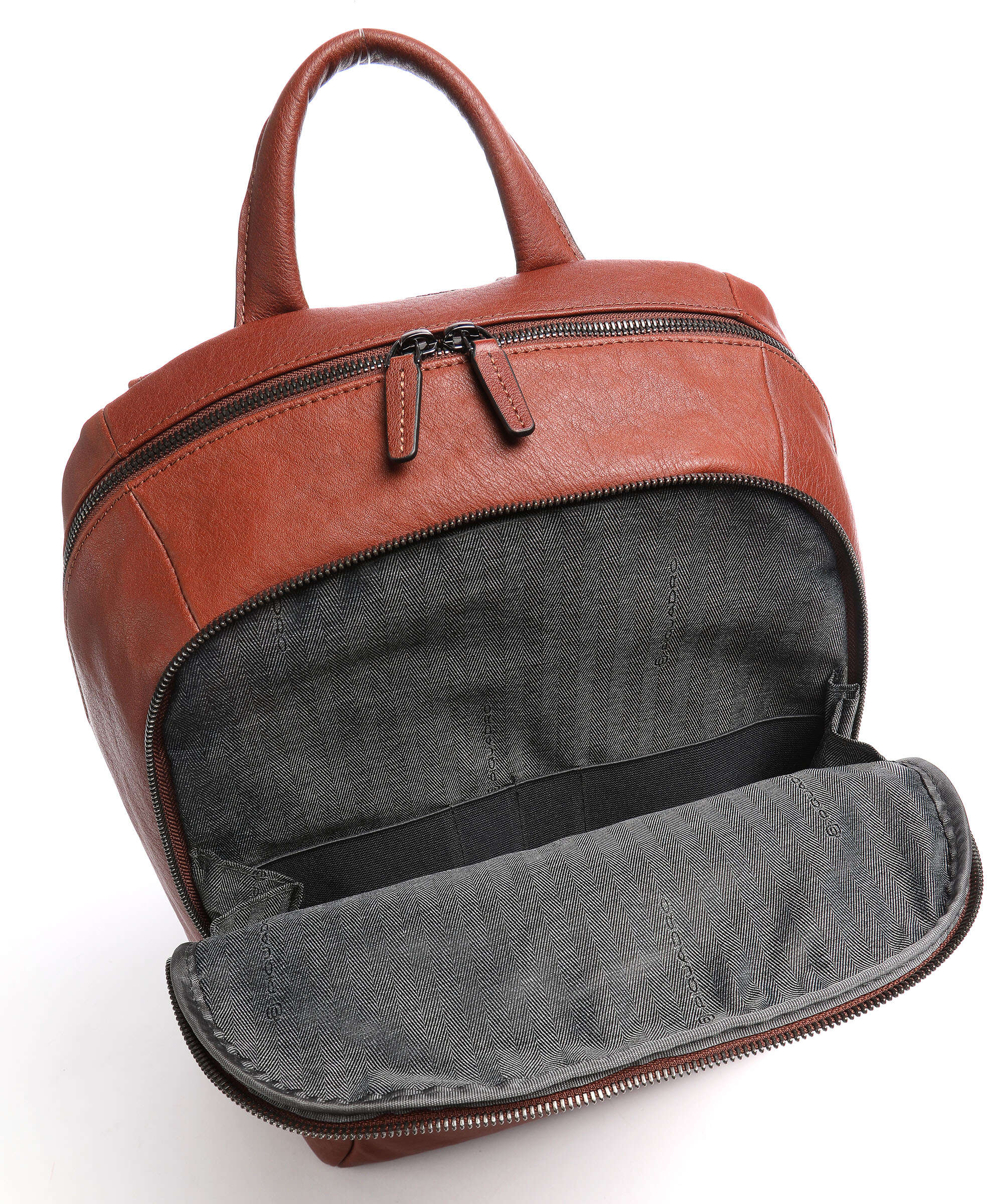Piquadro Black Square Laptop rugzak tobacco - Image 4
