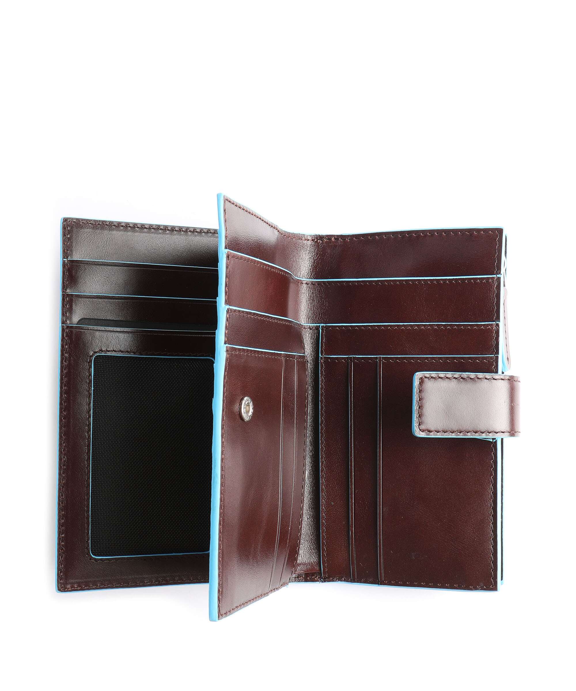 Piquadro Blue Square Creditcardhouder mahogany - Image 2