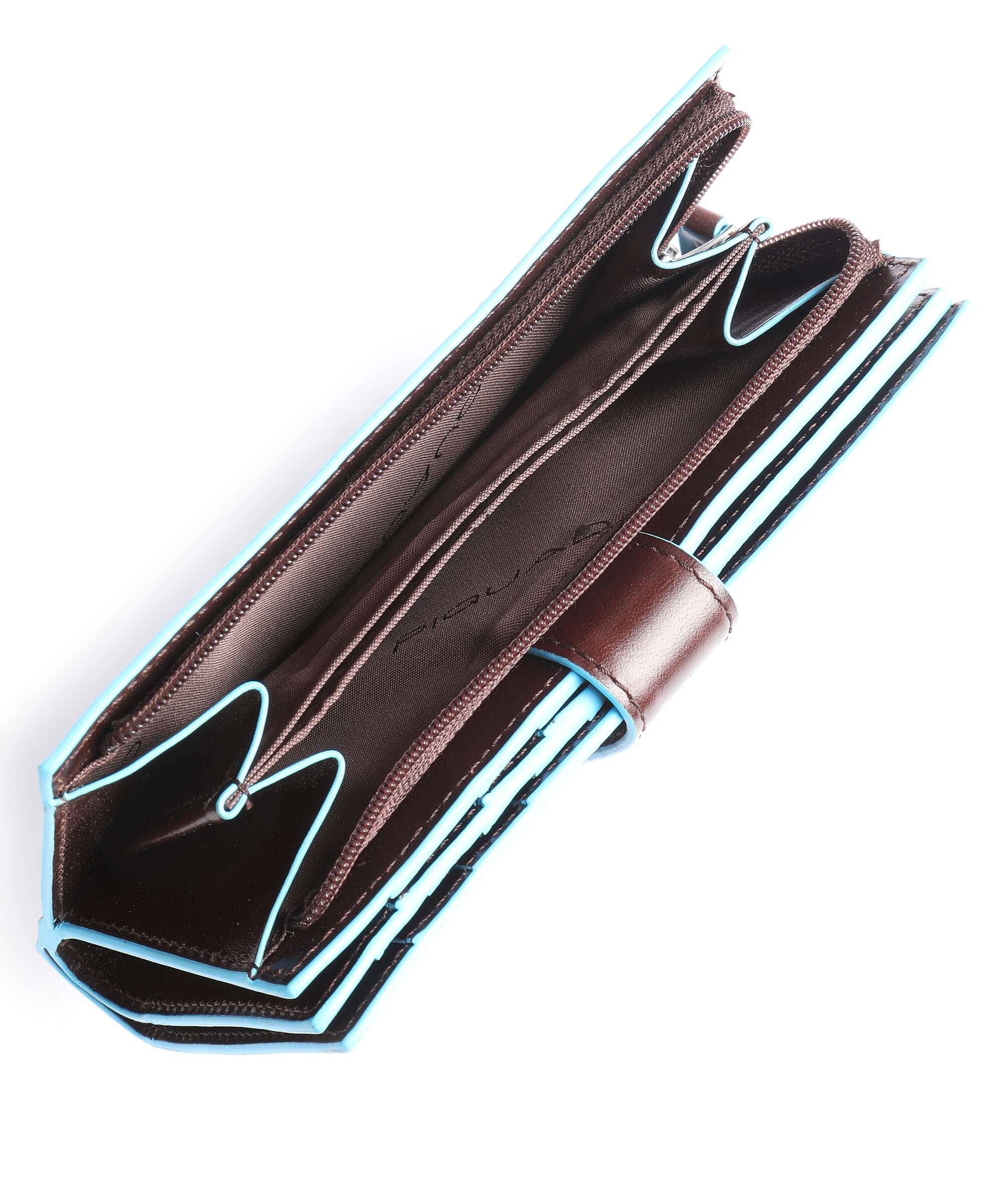 Piquadro Blue Square Creditcardhouder mahogany - Image 3