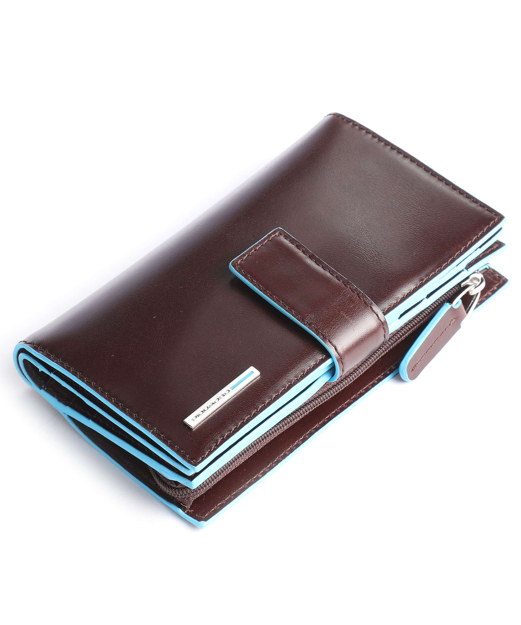Piquadro Blue Square Creditcardhouder mahogany - Image 5