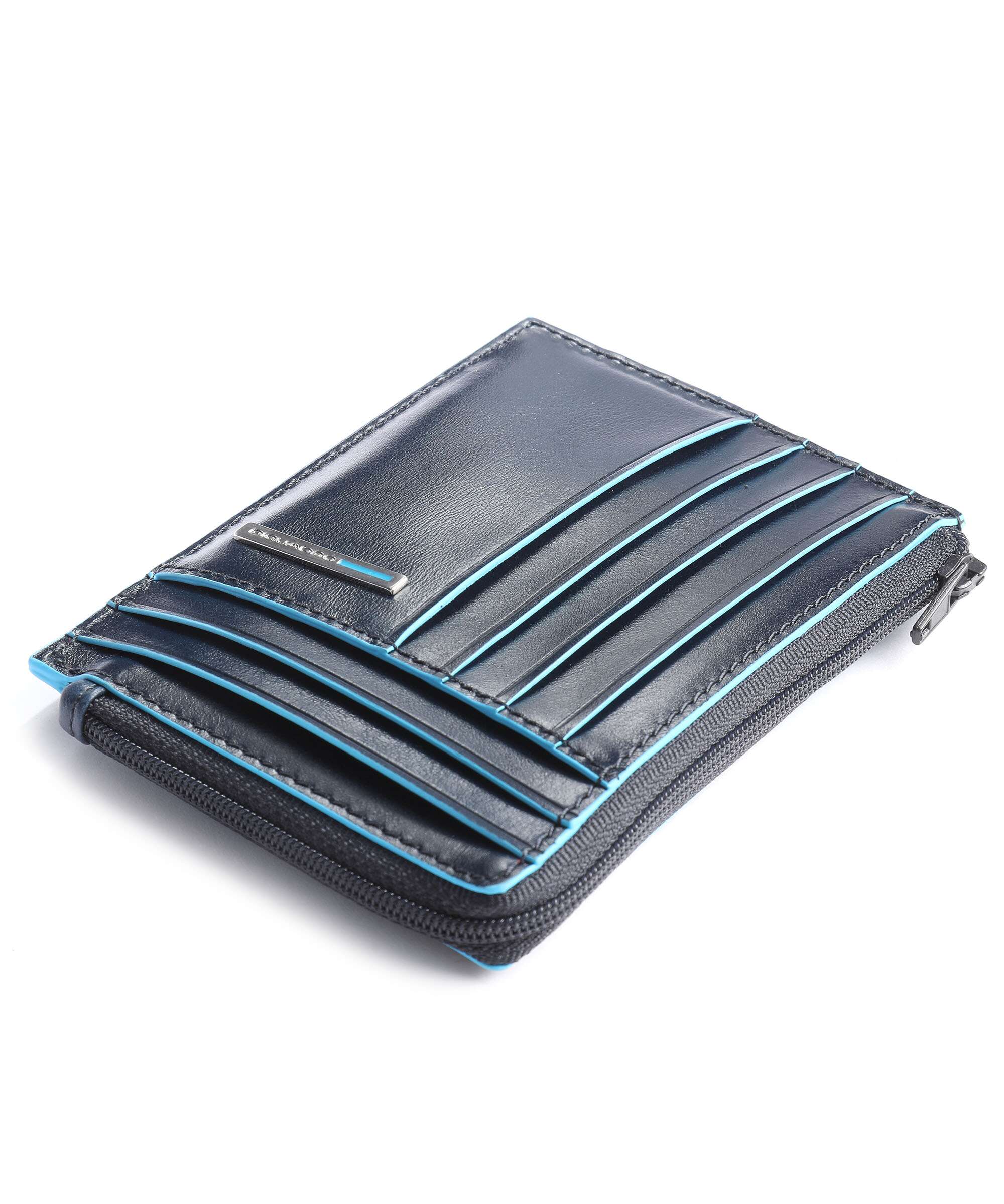Piquadro Blue Square Creditcardhouder dark blue - Image 3