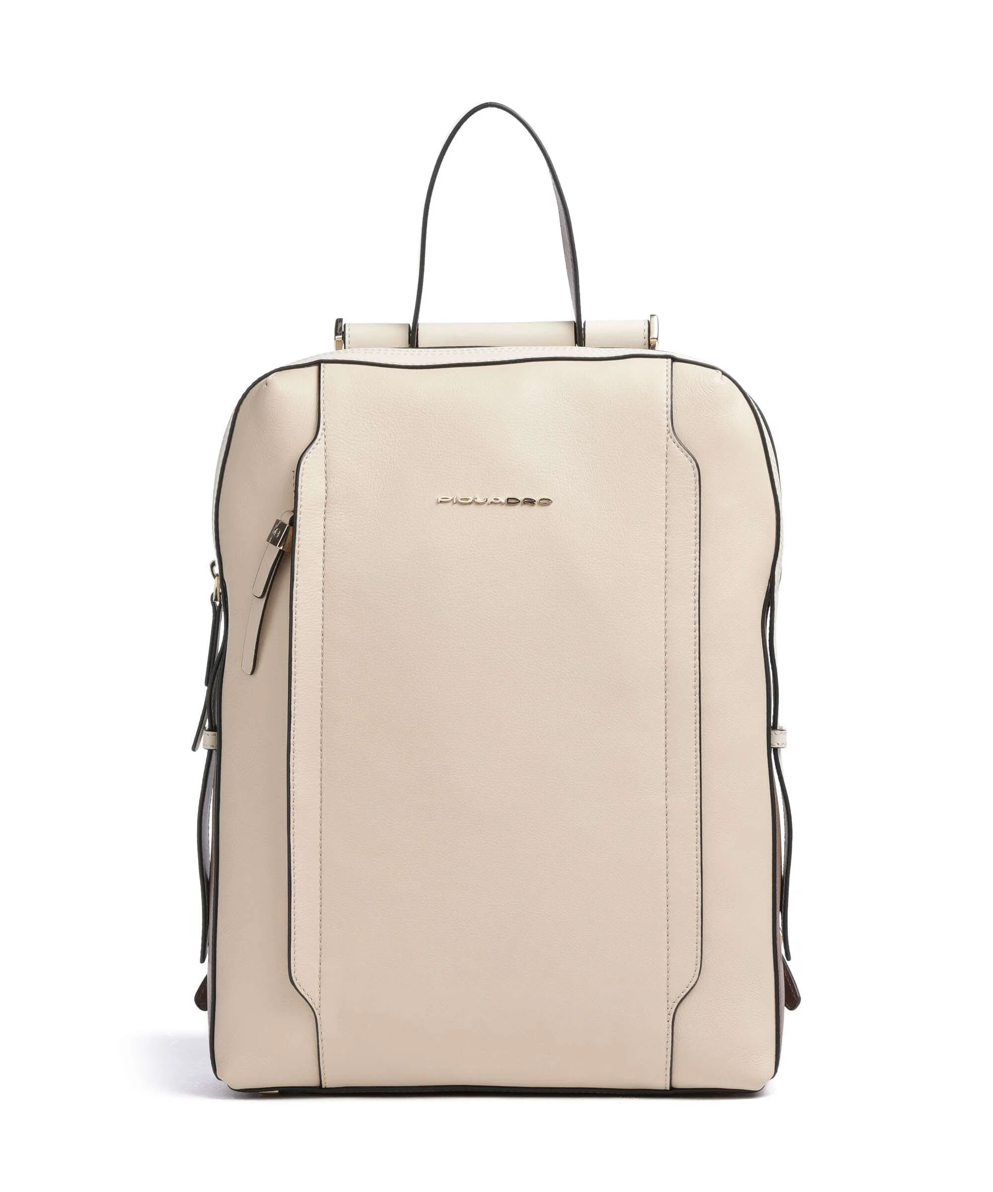 Piquadro Circle Laptop rugzak beige/cuoio