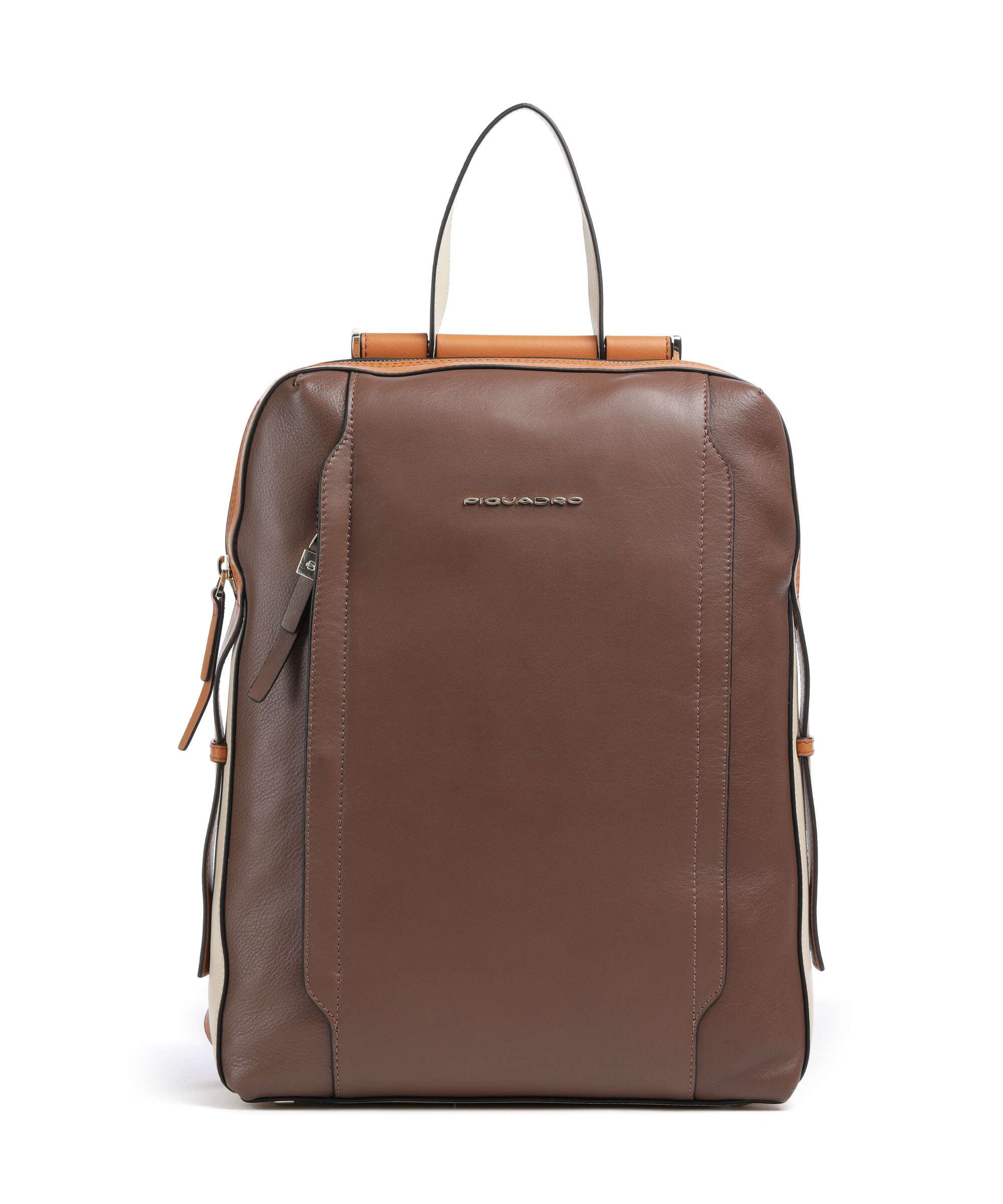 Piquadro Circle Laptop rugzak marrone/beige