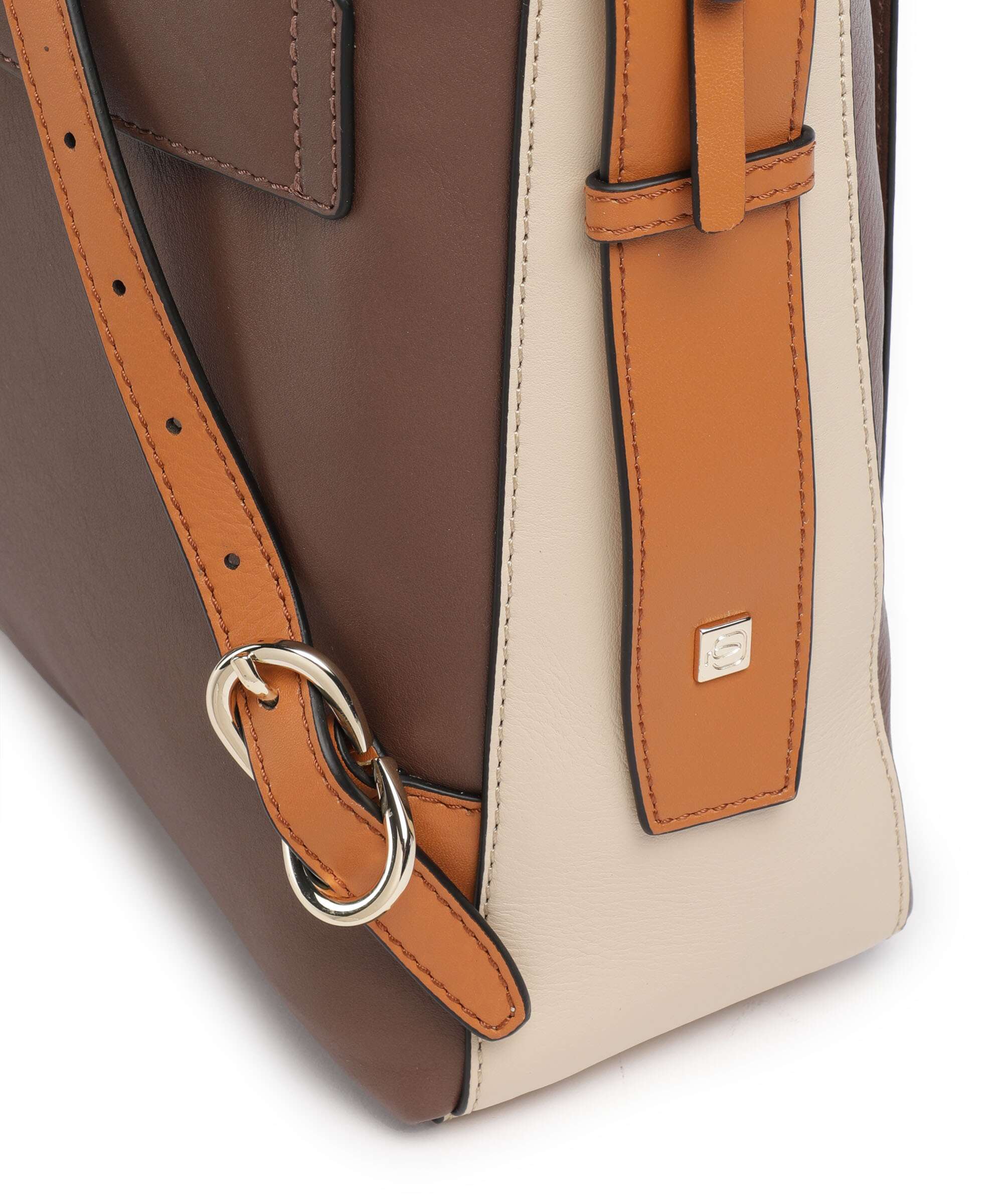 Piquadro Circle Laptop rugzak marrone/beige - Image 4