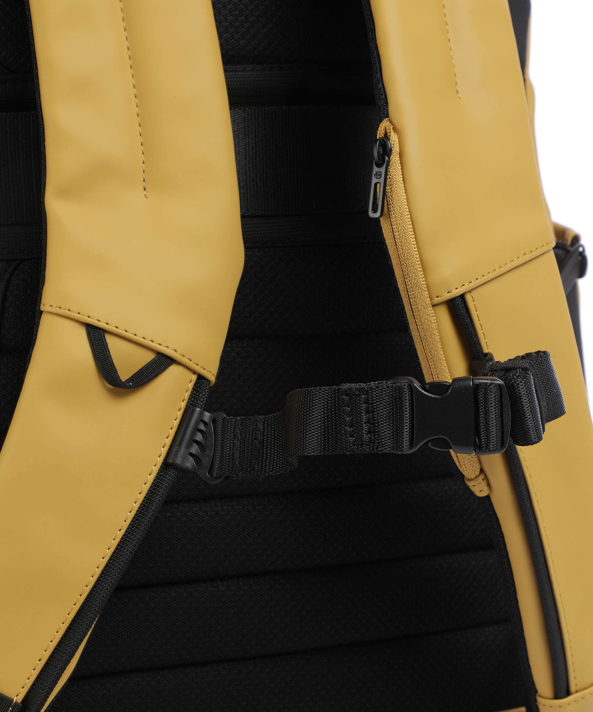 Piquadro Corner 2.0 Rolltop rugzak ocra - Image 4