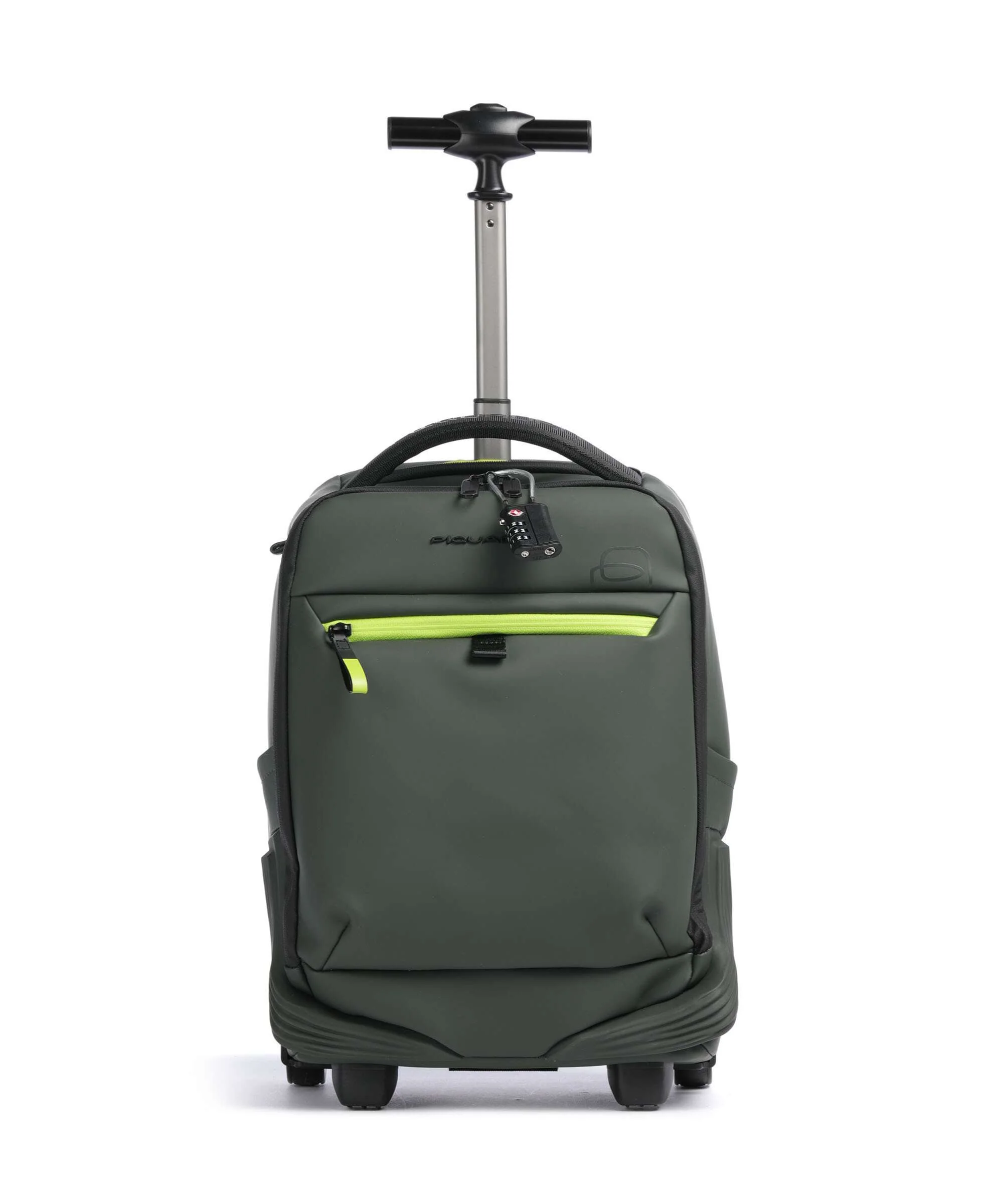 Piquadro Corner Rugzak trolley sage green