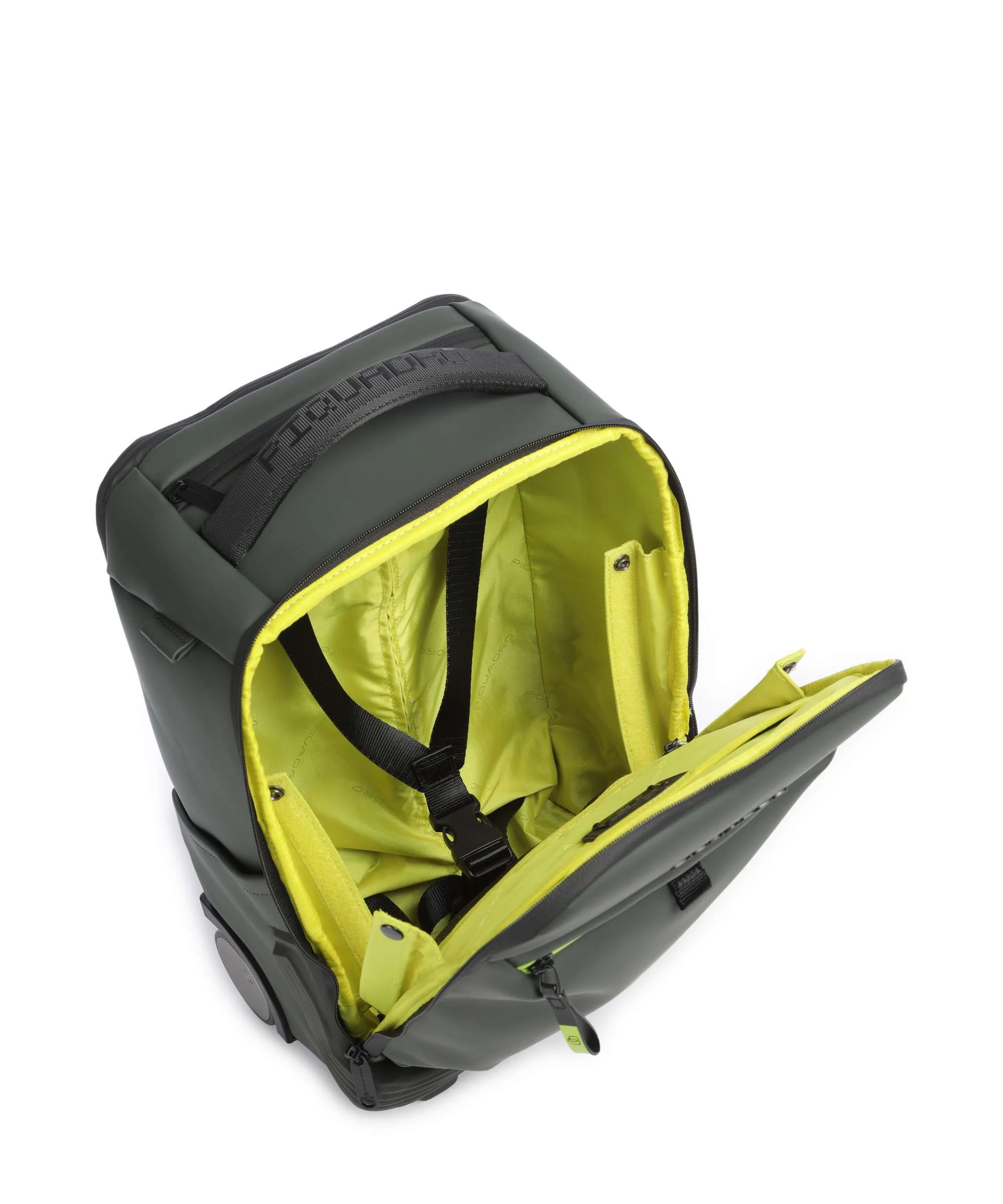 Piquadro Corner Rugzak trolley sage green - Image 7