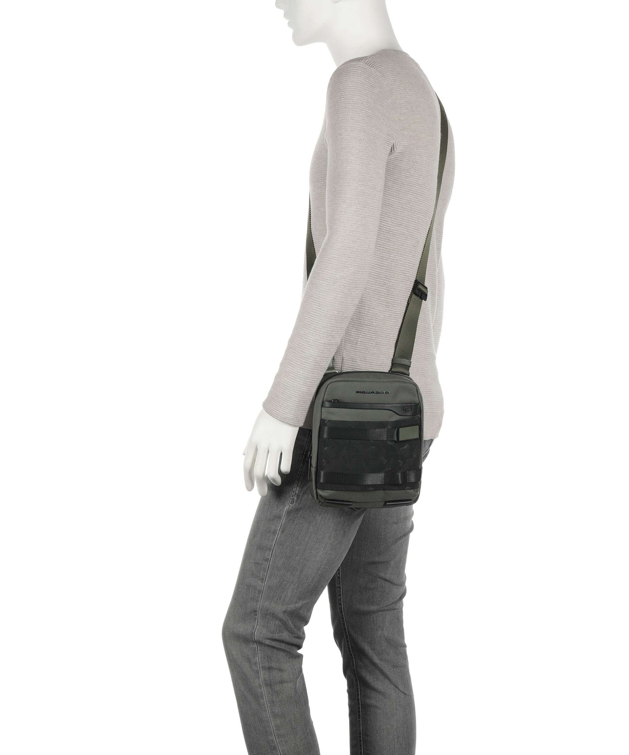 Piquadro FX Crossbody tas verde - Image 3