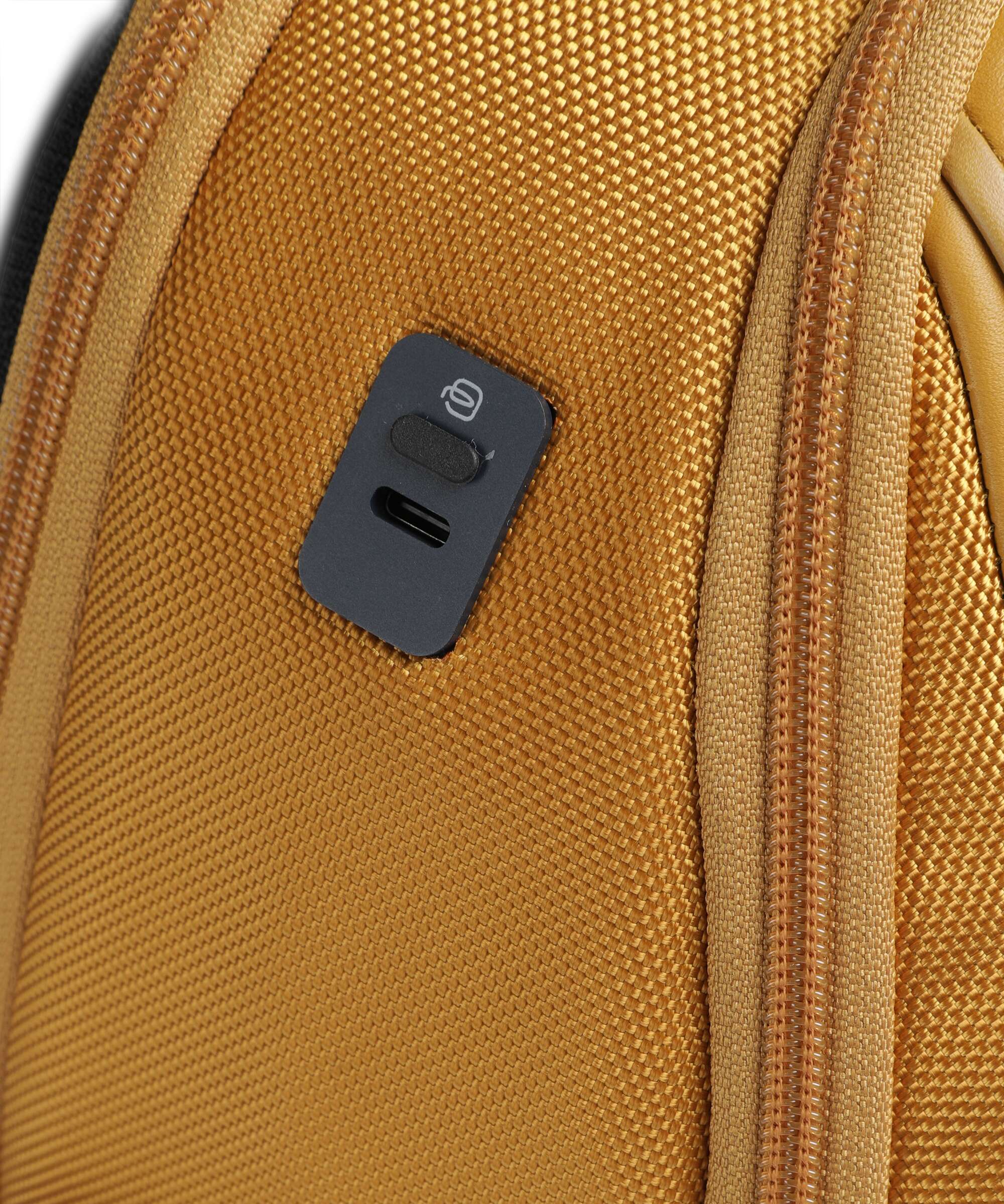 Piquadro Lyss Ryanair Reis rugzak yellow - Image 6