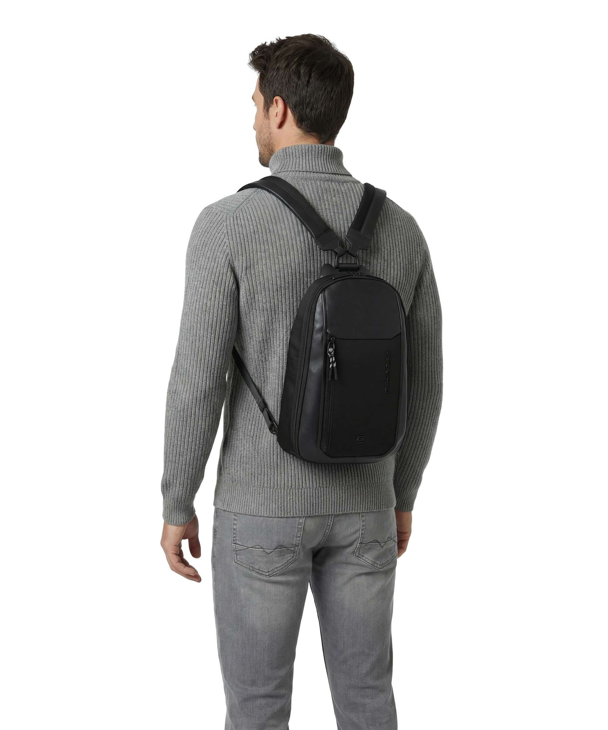 Piquadro Lyss Sling rugzak black - Image 3