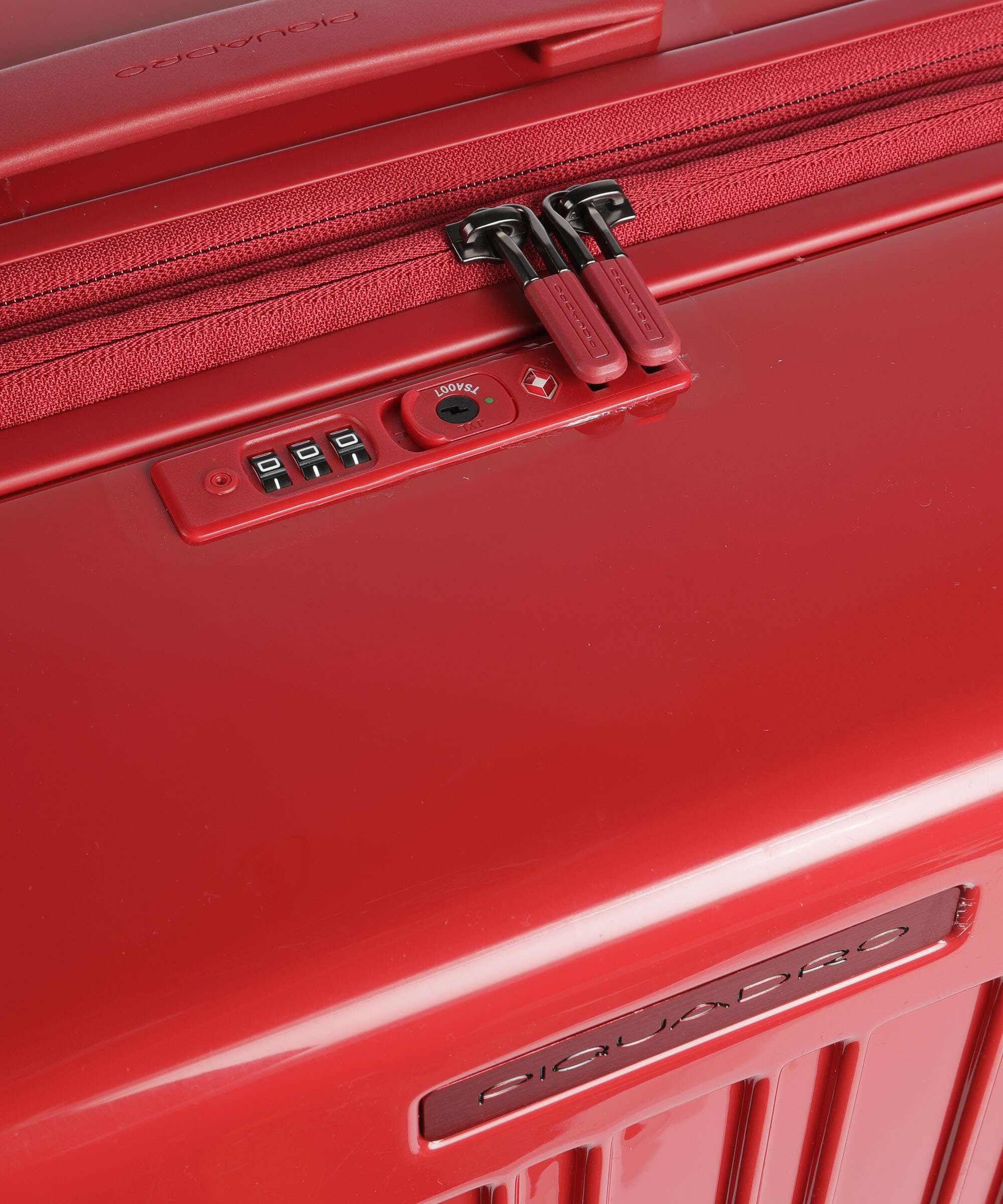 Piquadro PQ Light L Trolley (4 wielen) red - Image 3