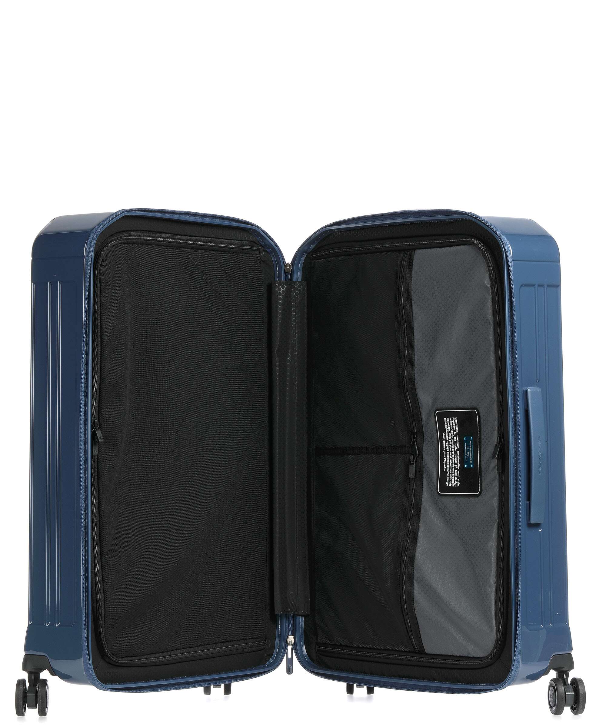 Piquadro PQ Light Trolley (4 wielen) blue - Image 5