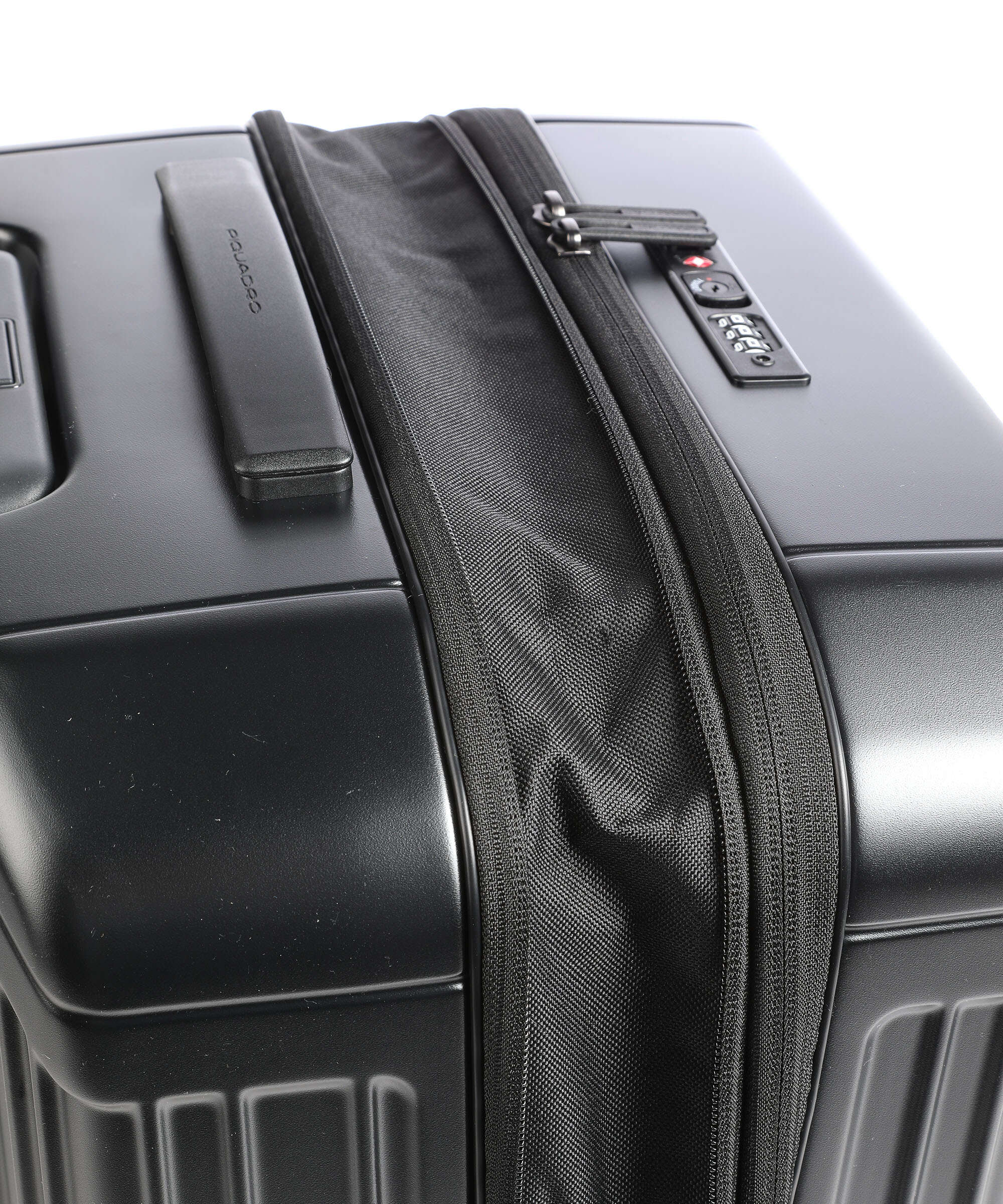 Piquadro PQ Light Trolley (4 wielen) matt black - Image 4
